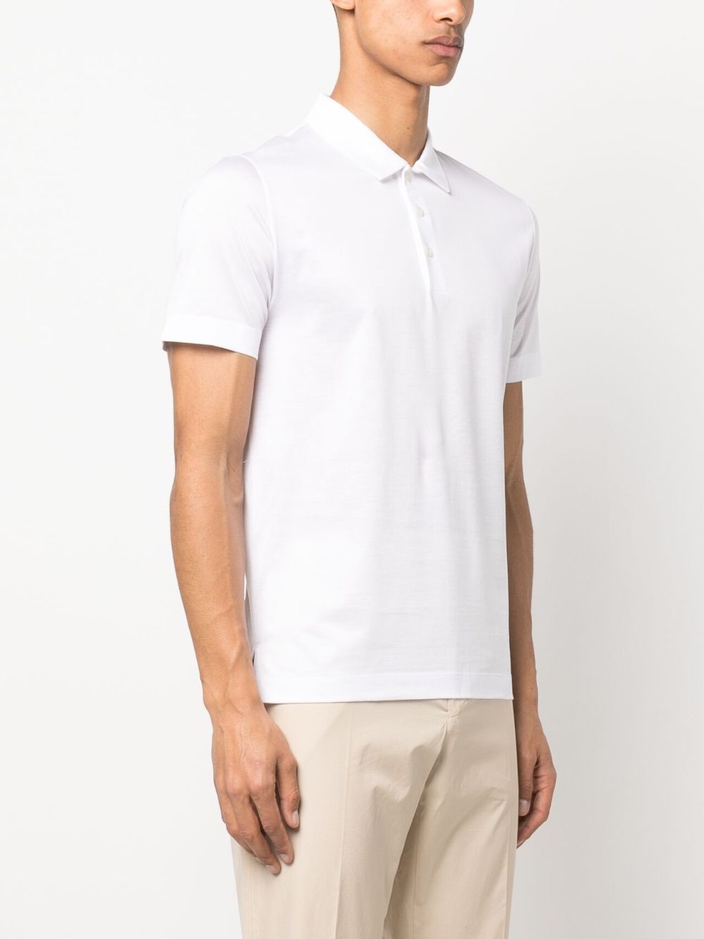 knitted polo shirt - 3