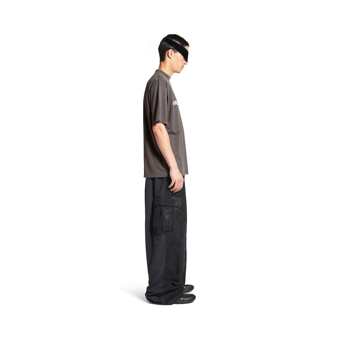 International T-shirt Medium Fit in Dark Grey - 3