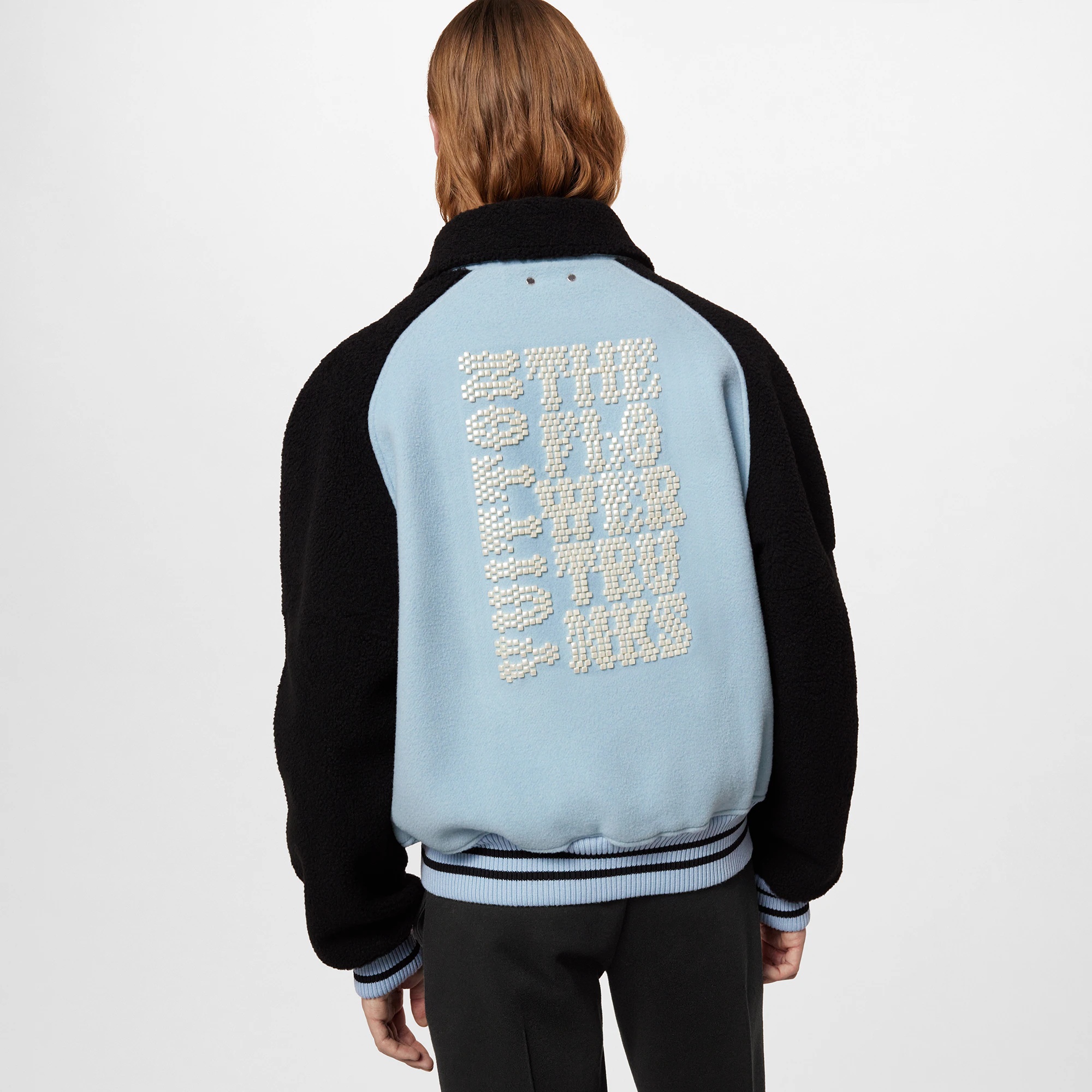 Shearling Wool Varsity Blouson - 5