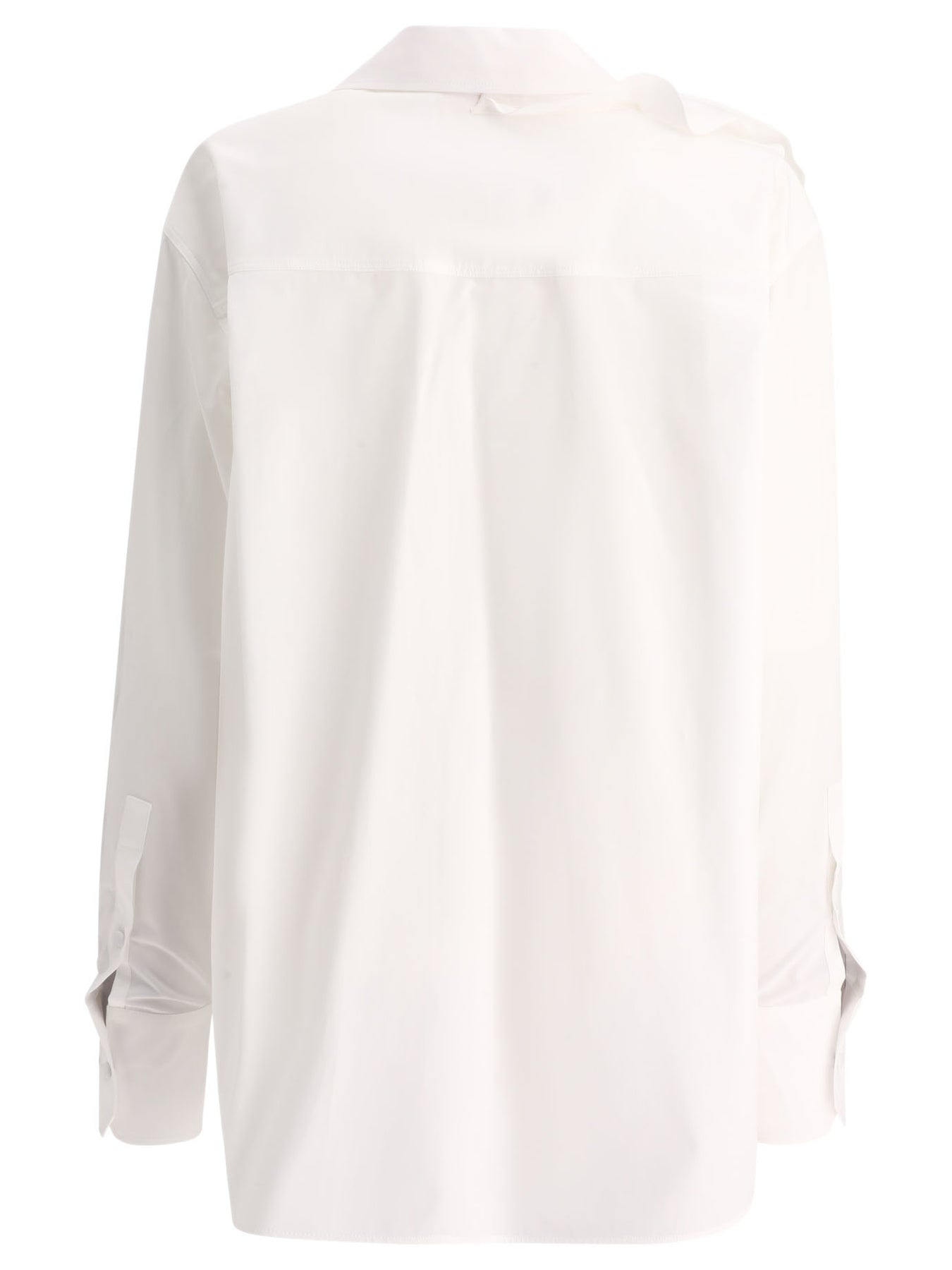 Cotton Popeline Shirt Shirts White - 2