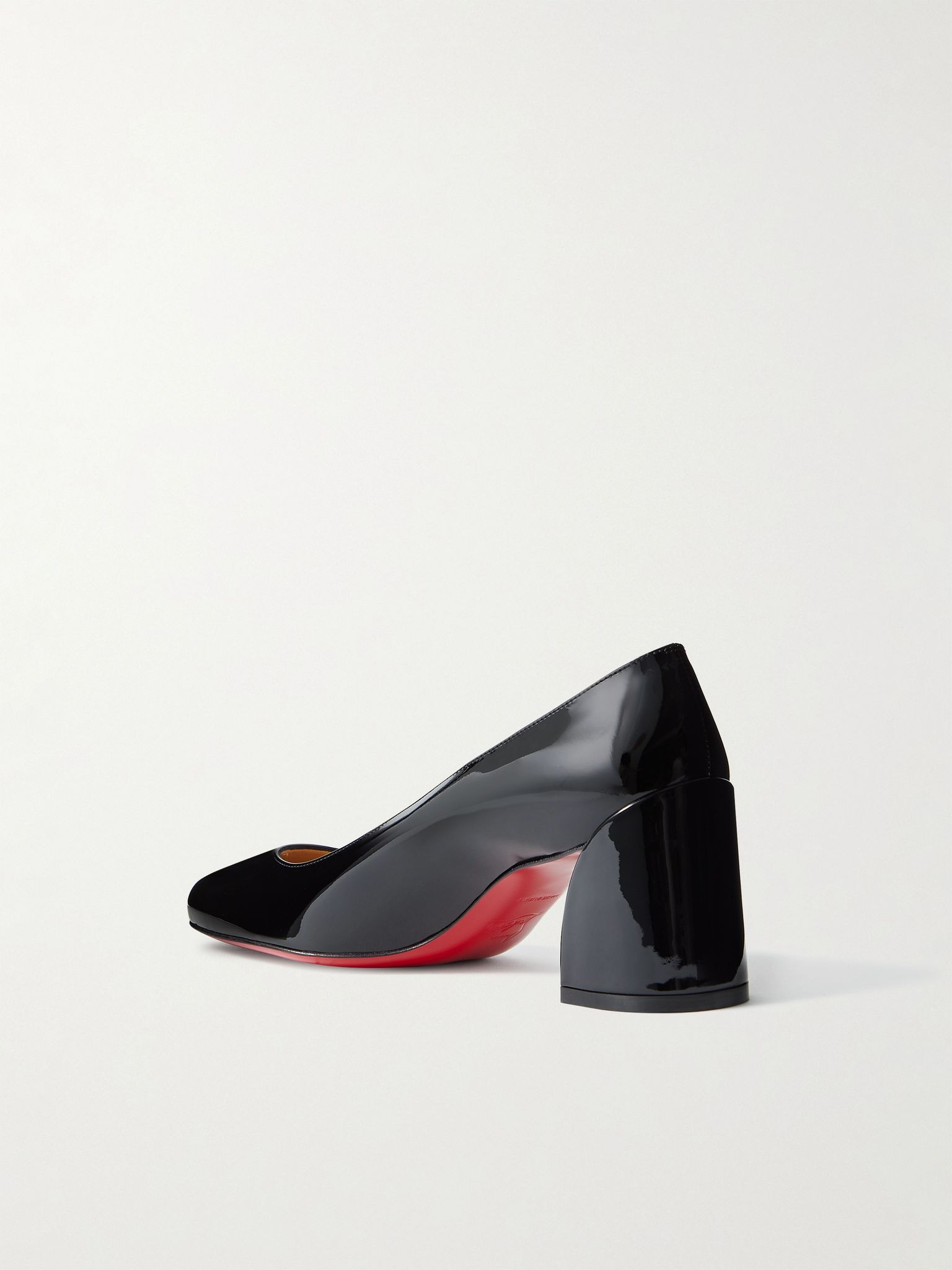 Miss Sab 55 patent-leather pumps Black - 3