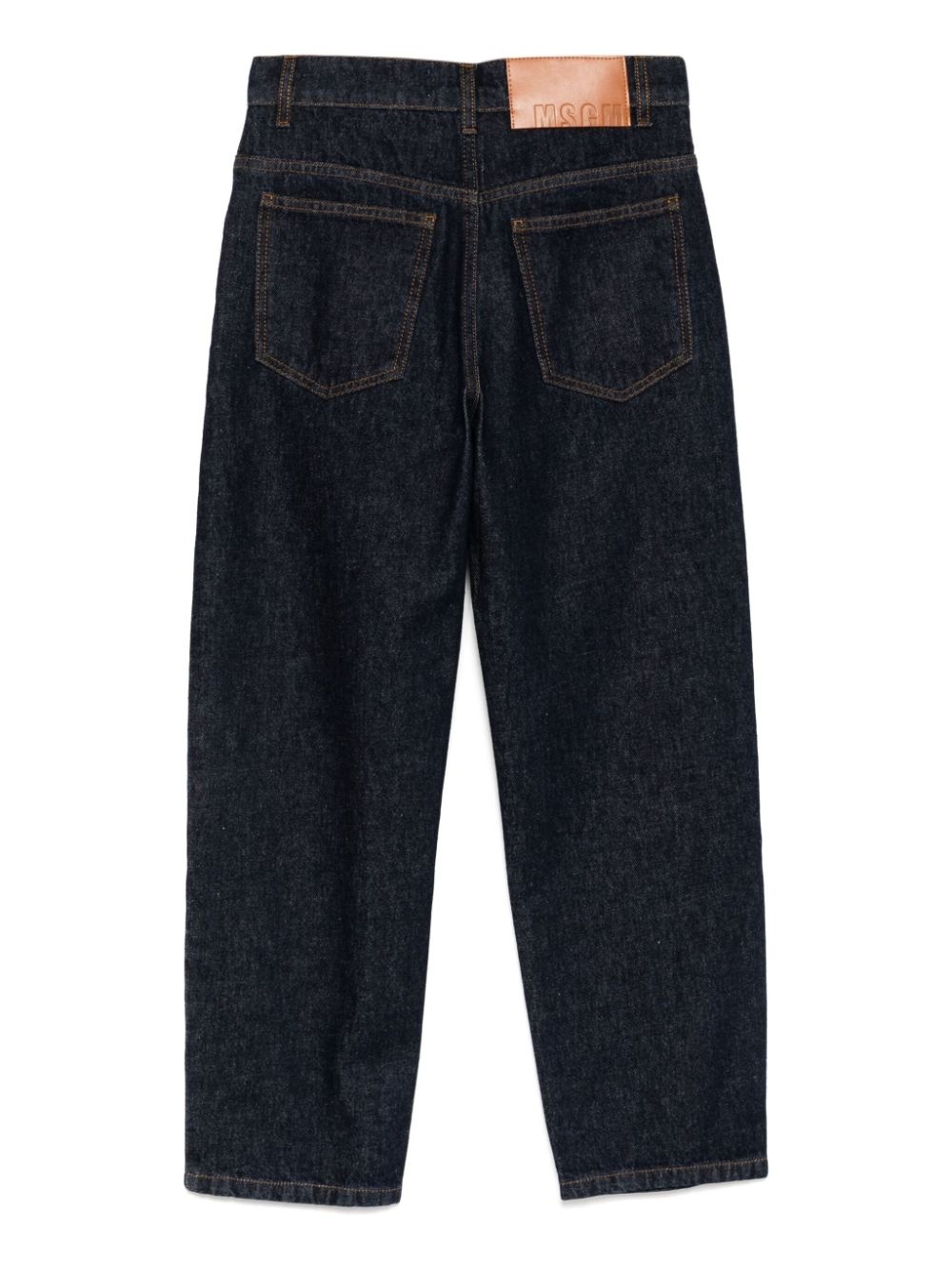 crystal-embellished jeans - 2