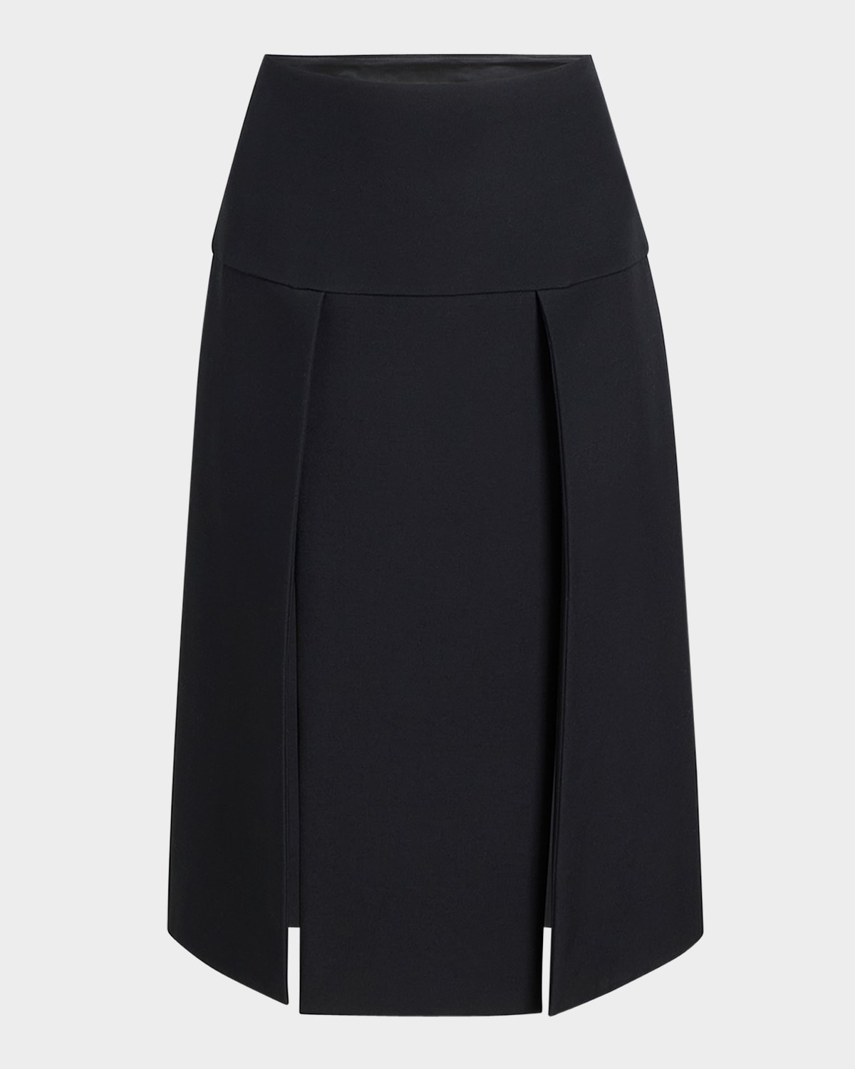 Kidd Pleated Midi Skirt - 1