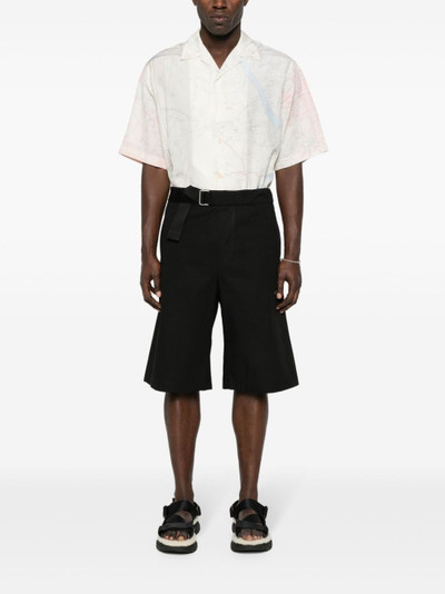 OAMC belted cotton bermuda shorts outlook