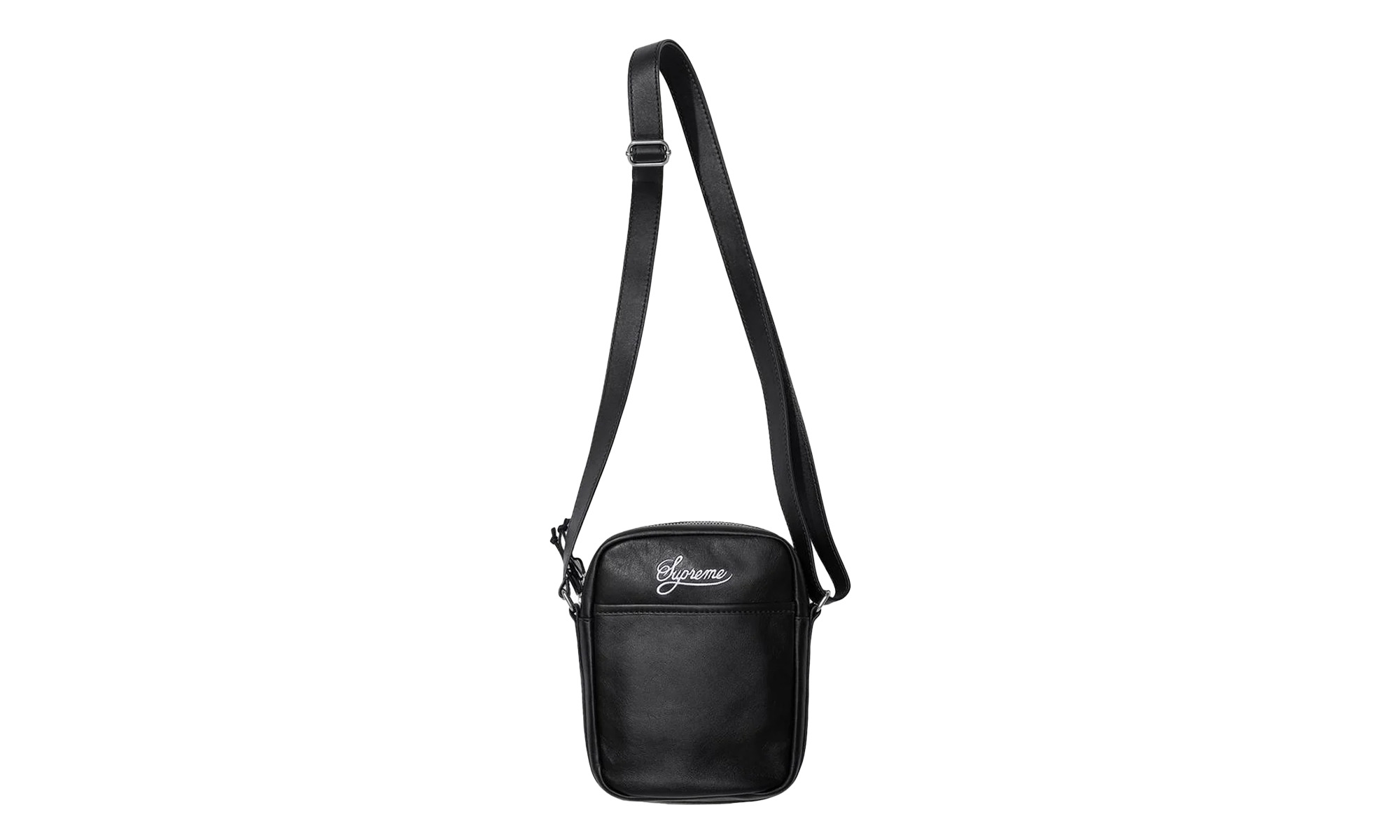 Nike Leather Shoulder Bag "SS 25 - Black" - 3