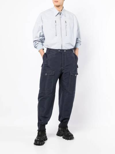 Alexander McQueen loose-fit parachute trousers outlook