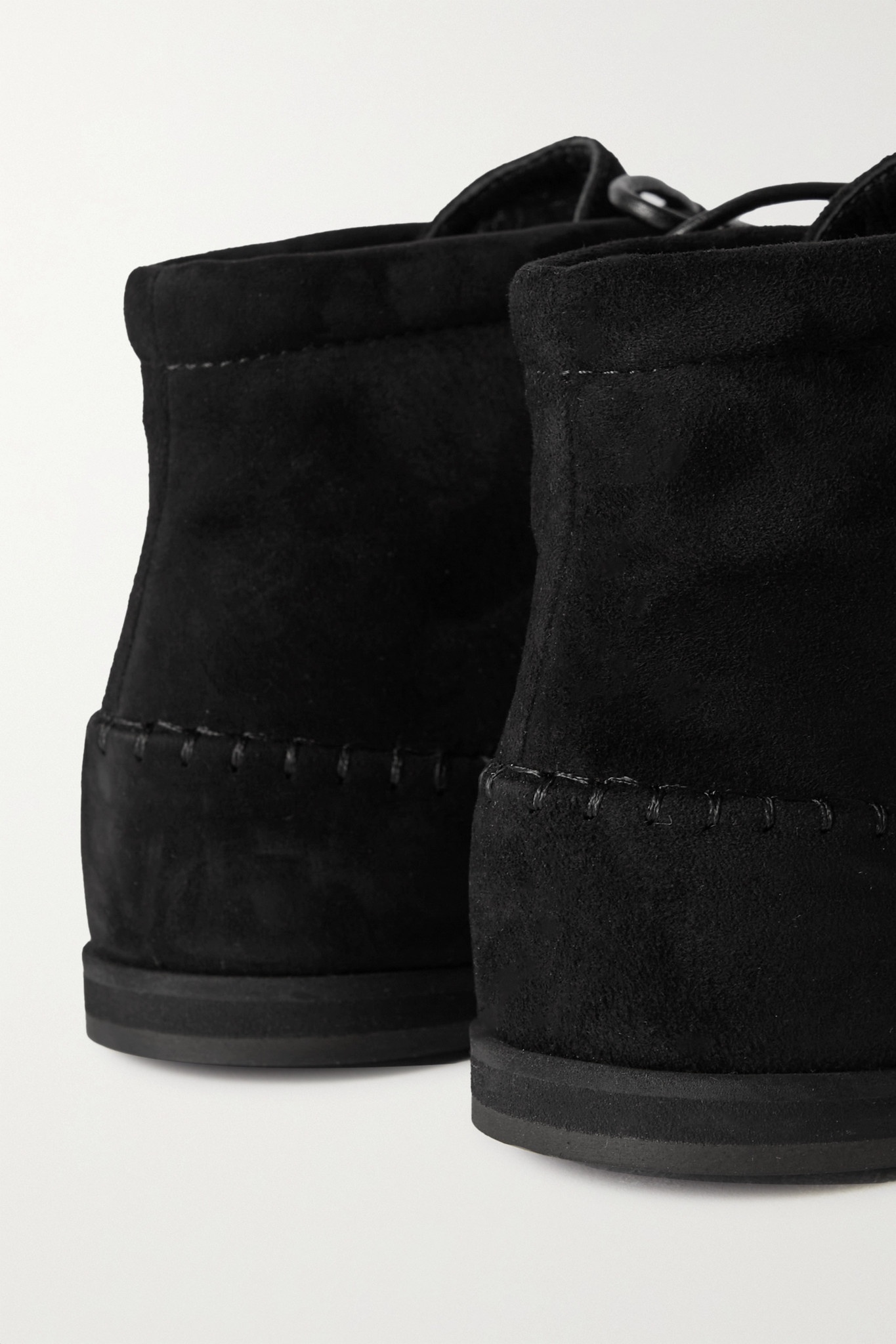 The High Top suede loafers - 4