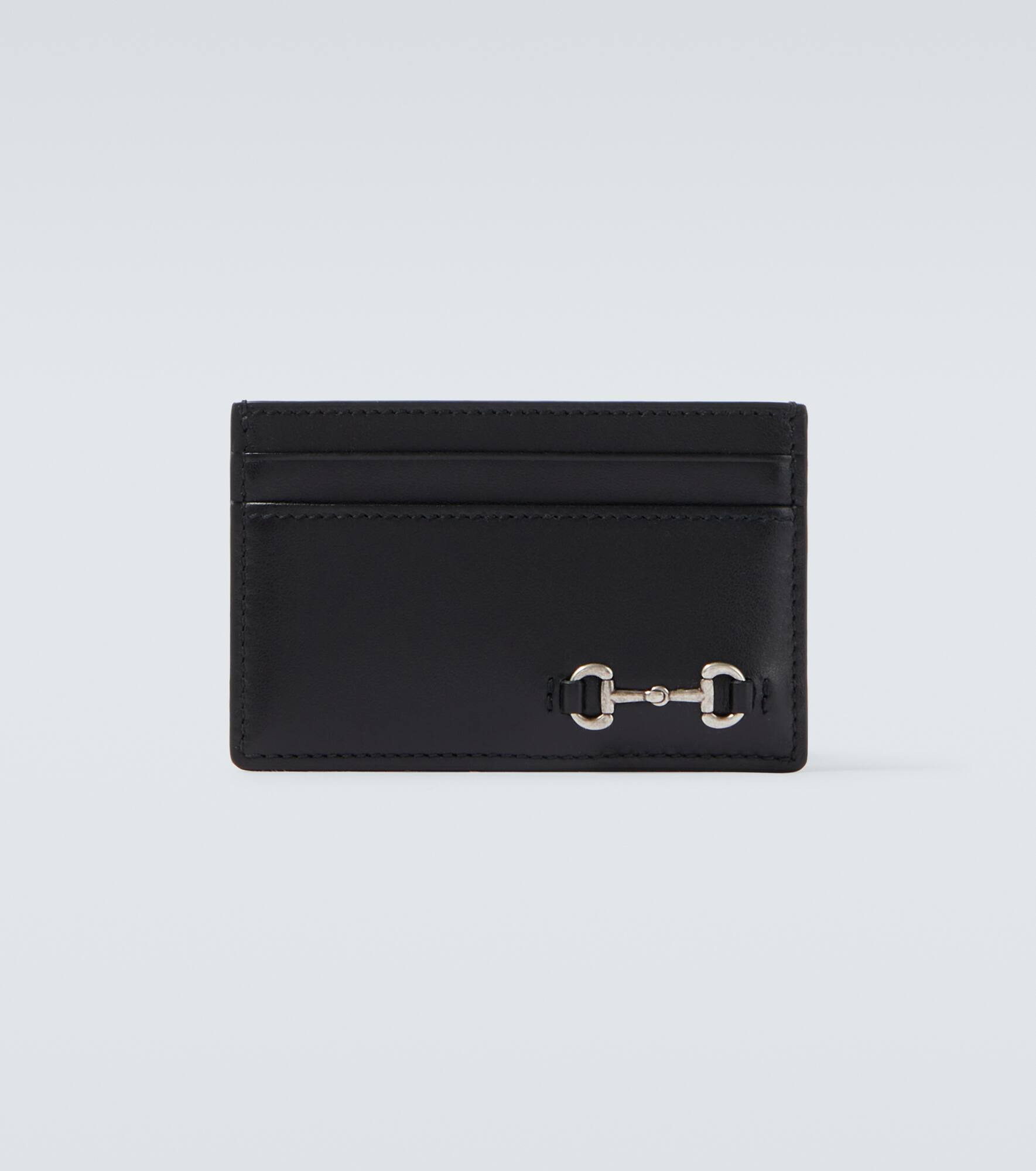 Leather bifold card holder - 1
