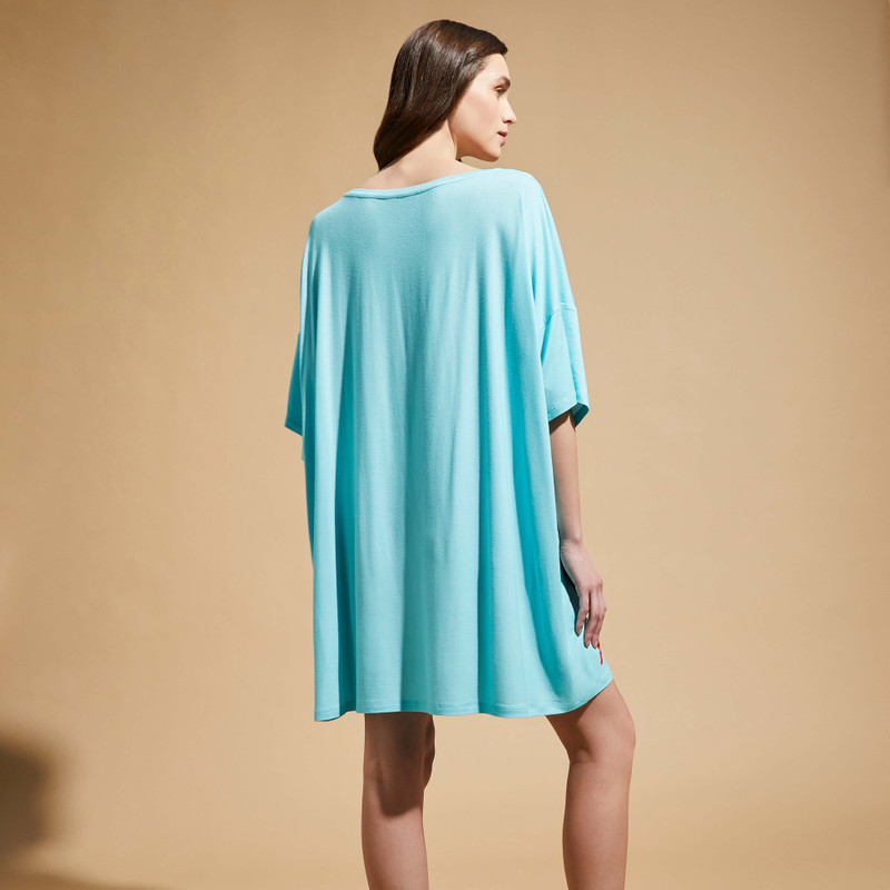 Women Maxi Viscose Dress Seahorse - Vilebrequin x Patrizia Gucci 4