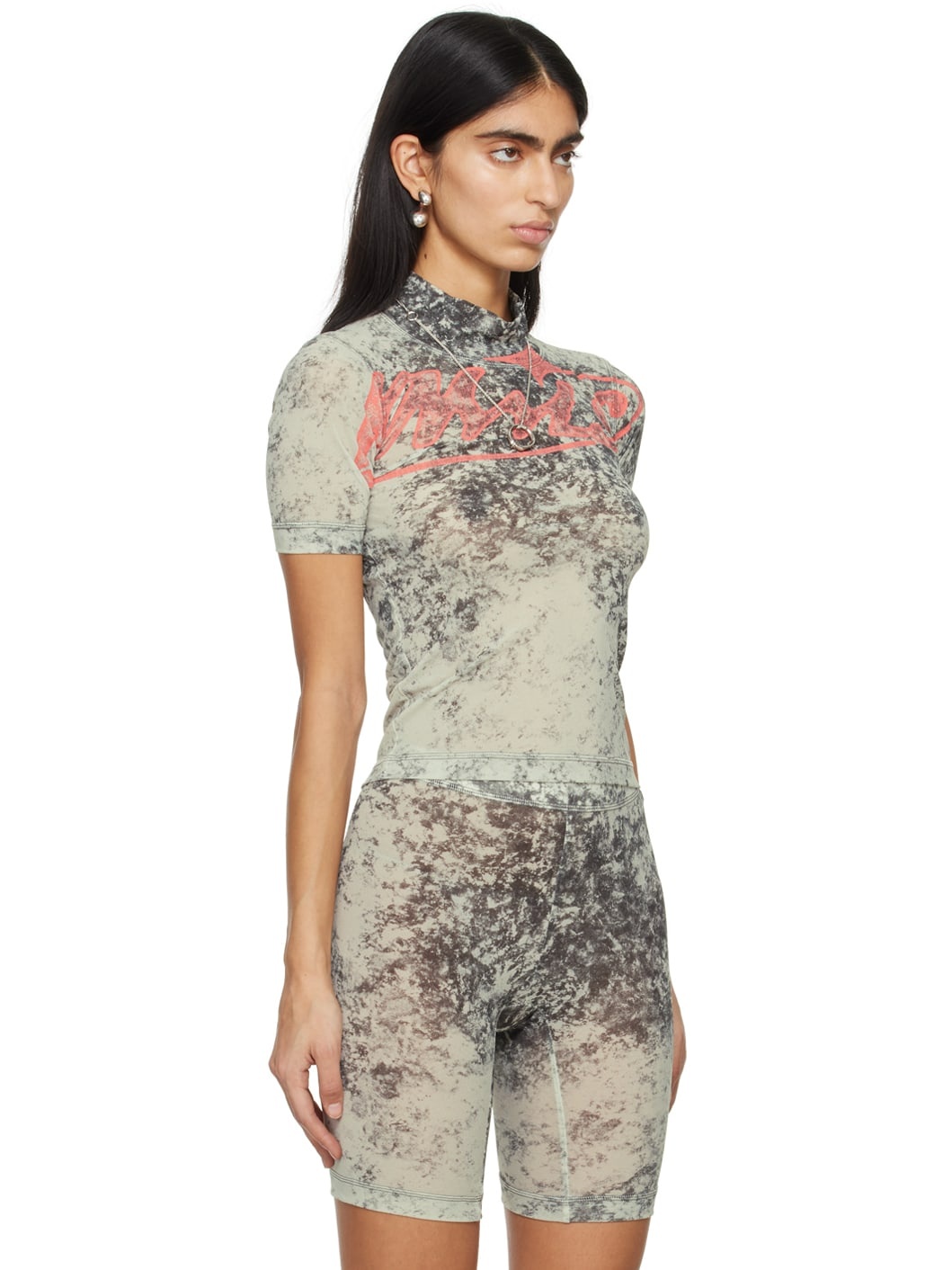 Gray & Black Turbo T-Shirt - 2