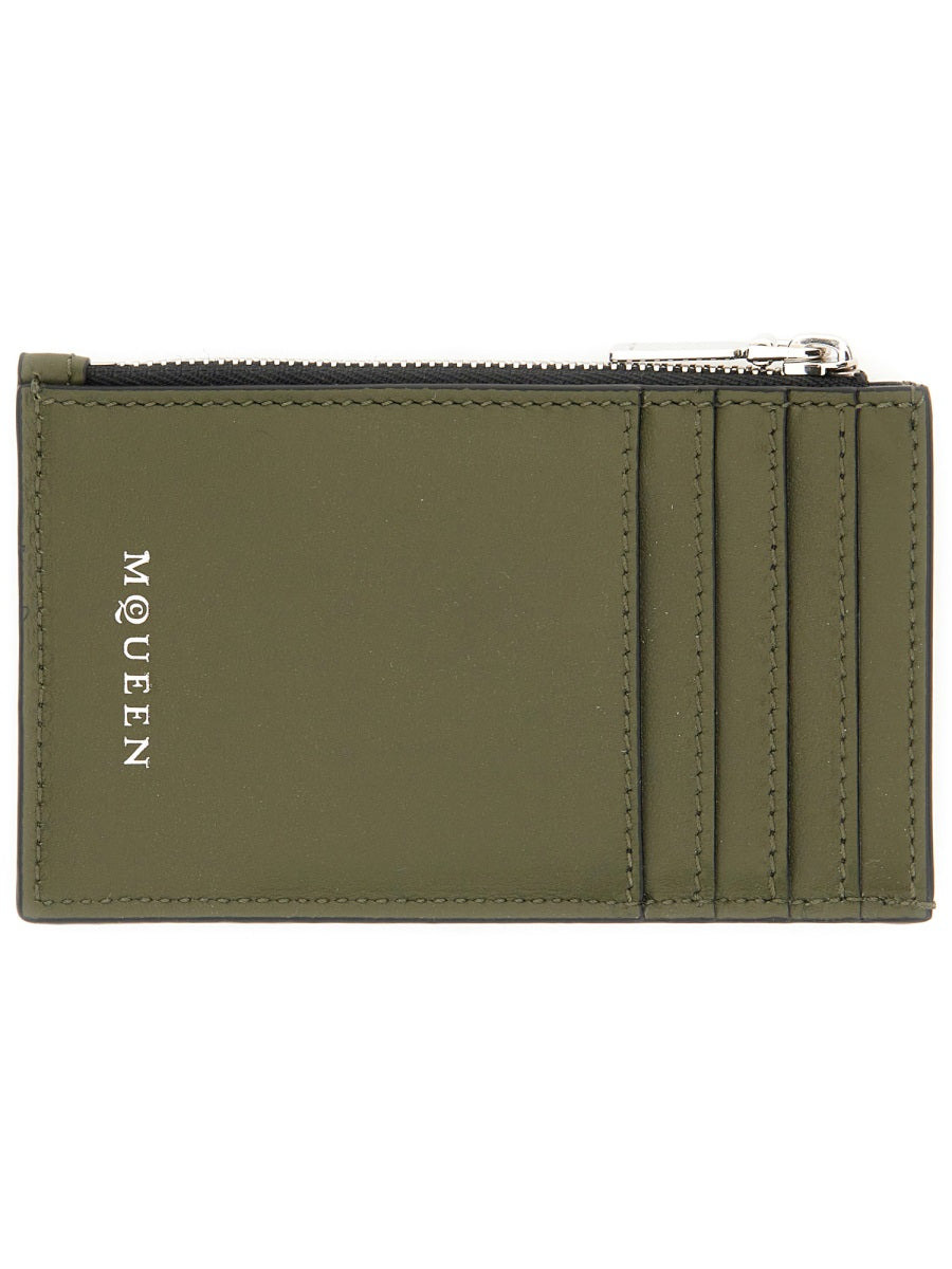 Alexander Mcqueen Men Card Holder "Skull" - 2
