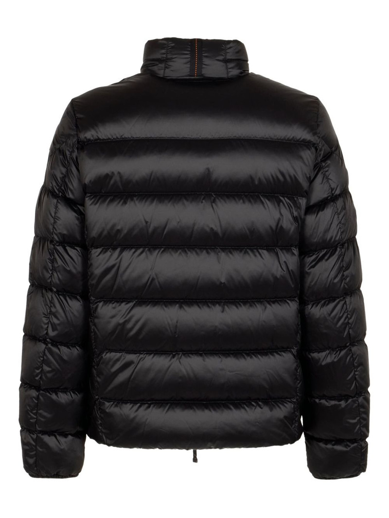 PARAJUMPERS logo-patch padded jacket outlook