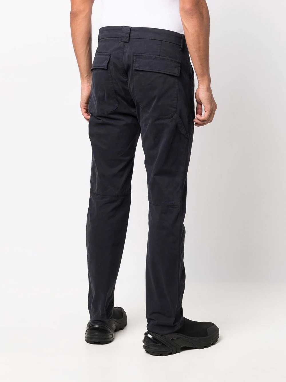 Lens-detail cargo trousers - 4