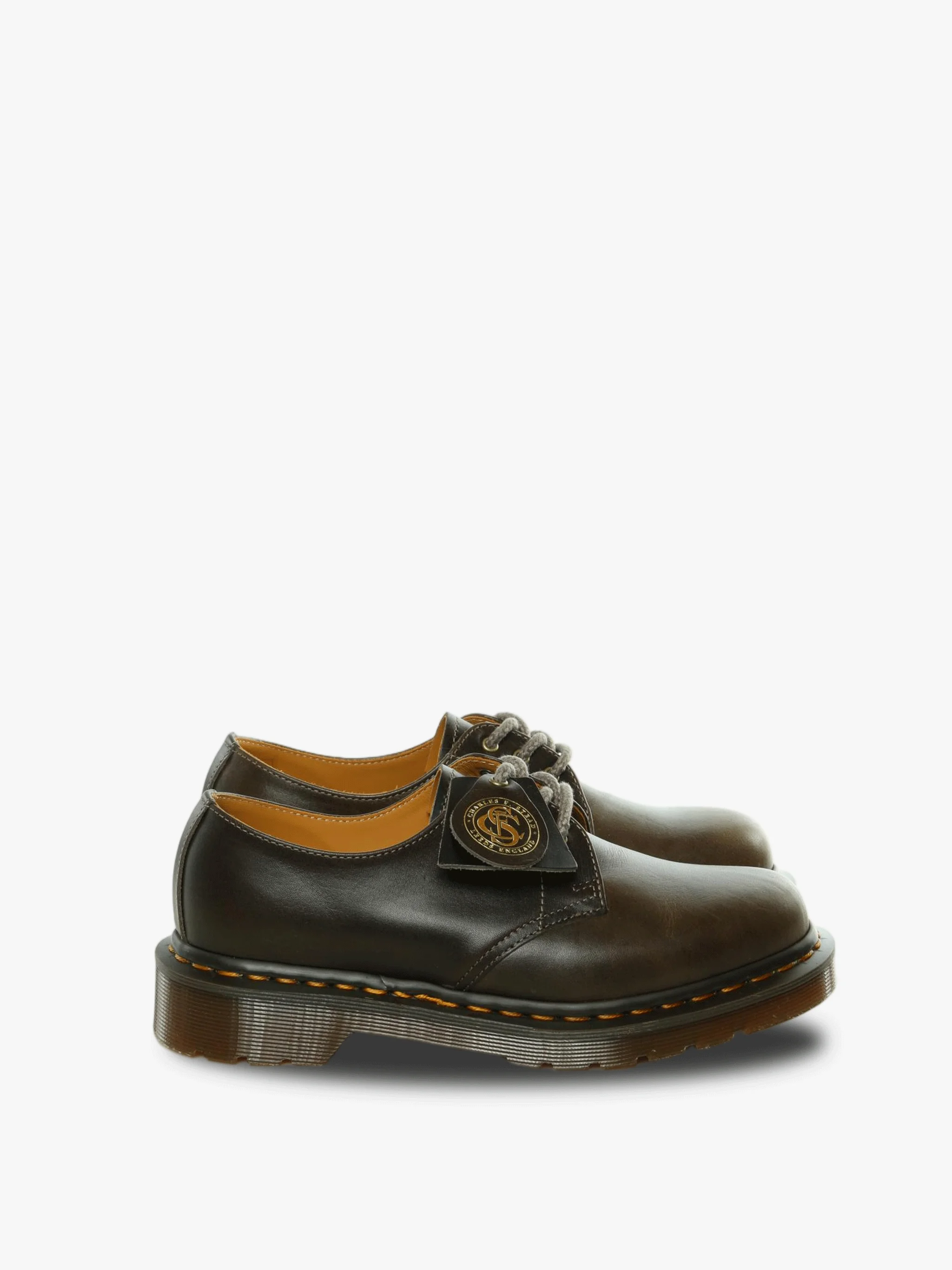 DR. MARTENS - 1461 Sepia Grey Shoes - 1