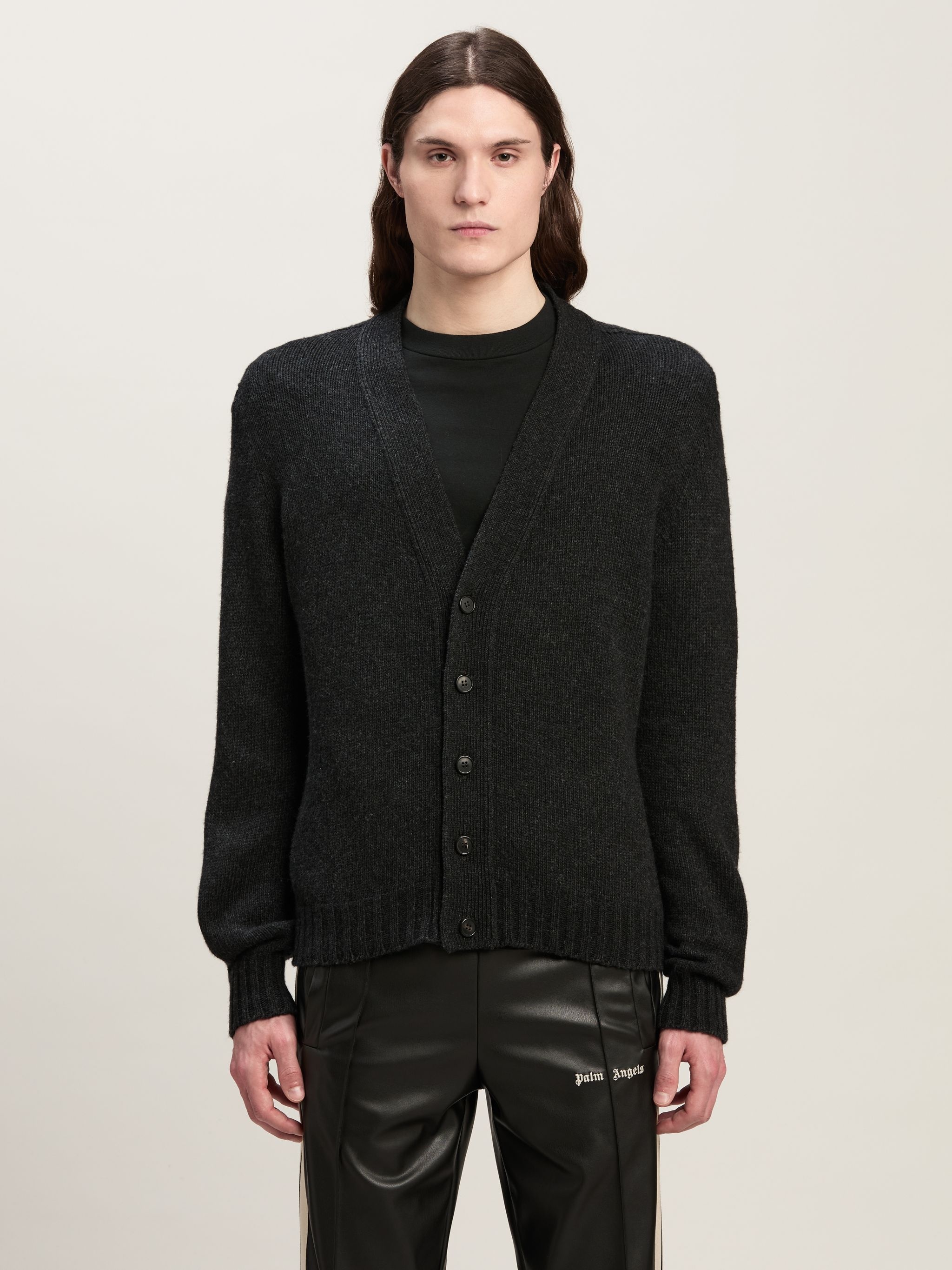 Curved Logo Cardigan - 3