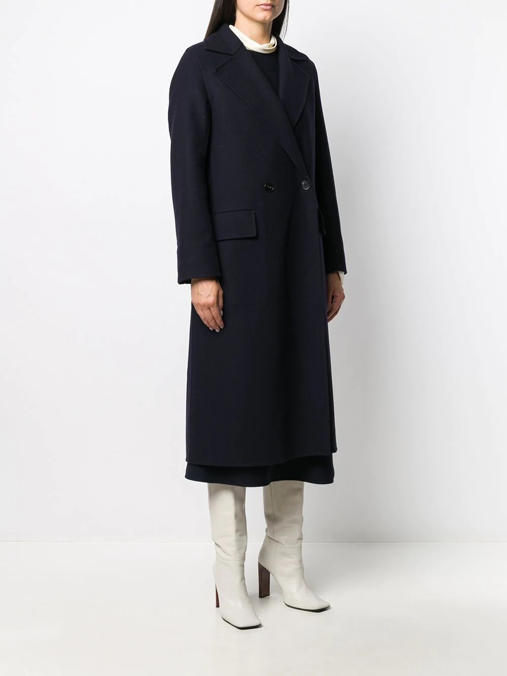 two-buttoned overcoat - 3