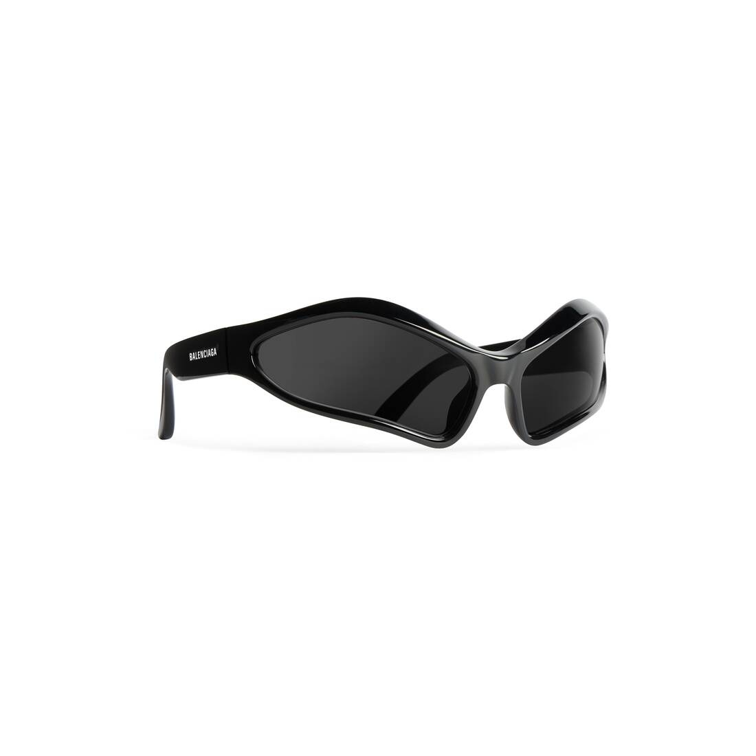 Fennec Oval Sunglasses  in Black - 2