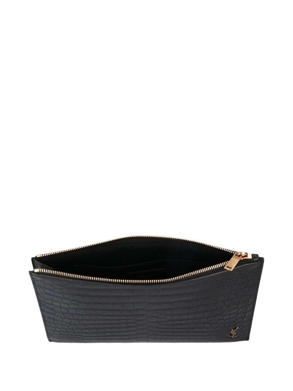 Monogram embossed pouch - 3