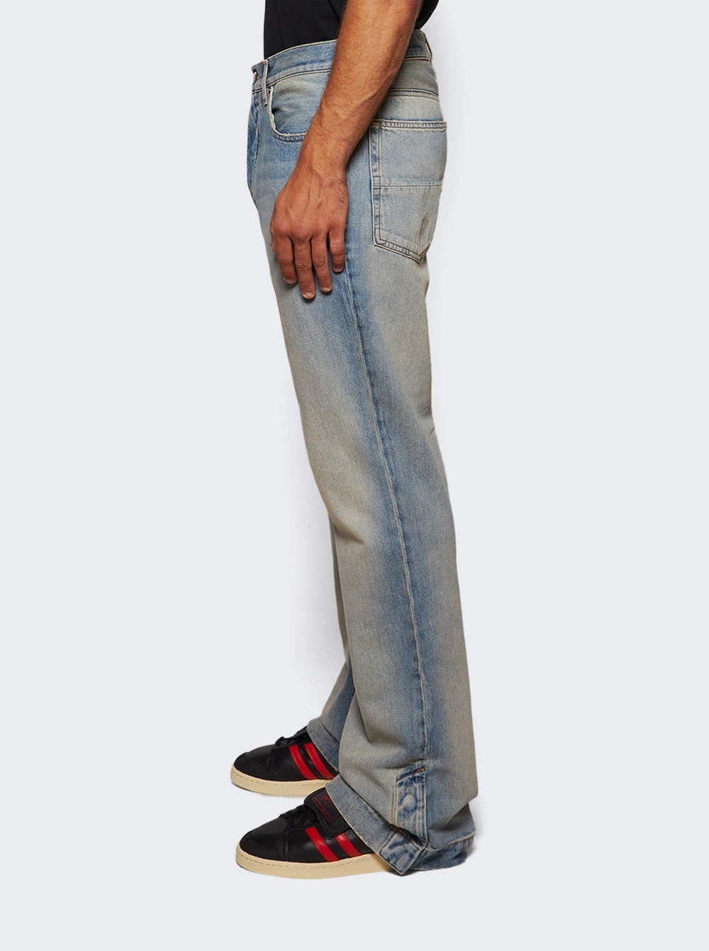 Straight Flare Jean Antique Indigo - 3