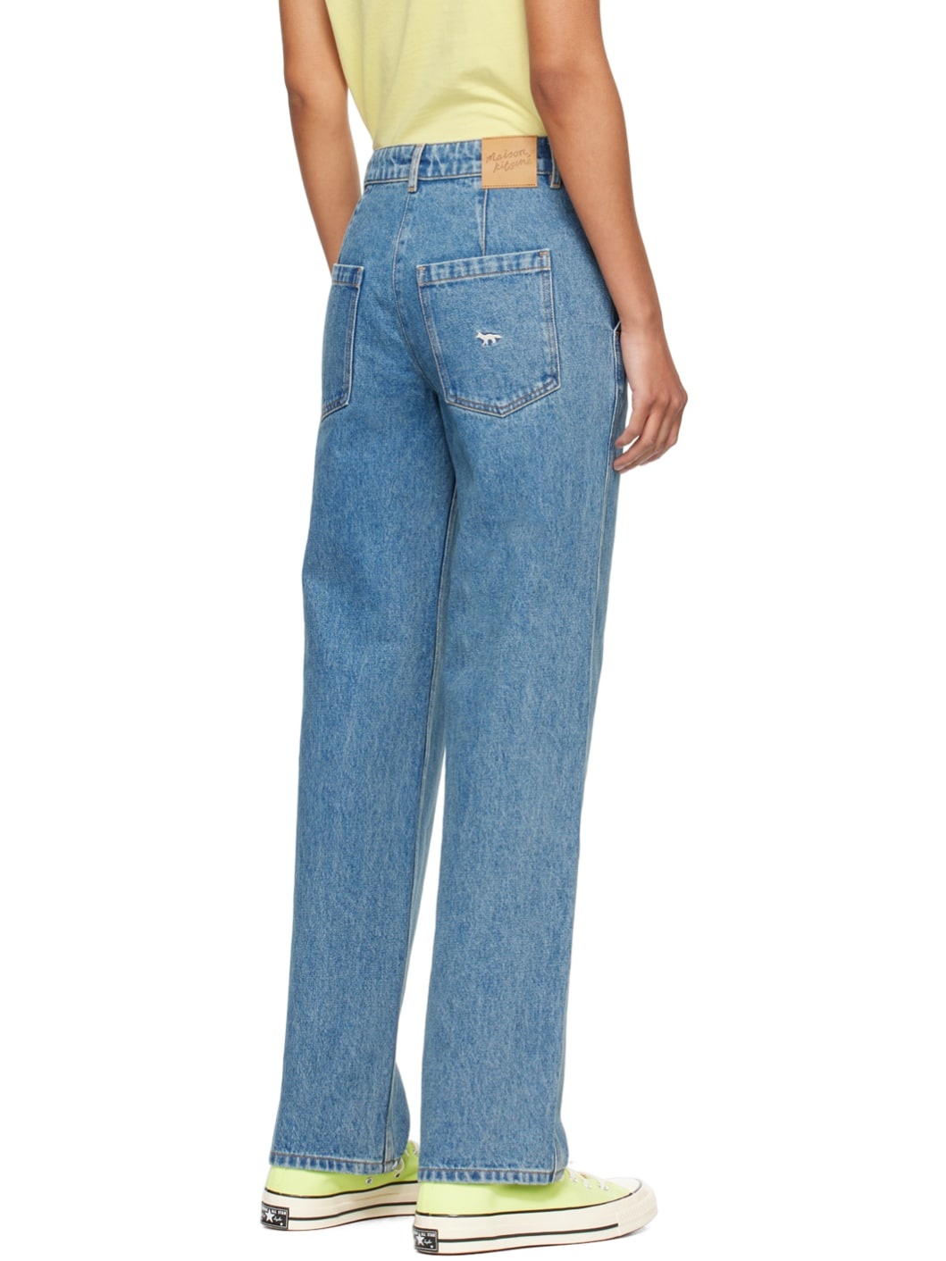 Indigo Straight Jeans - 3