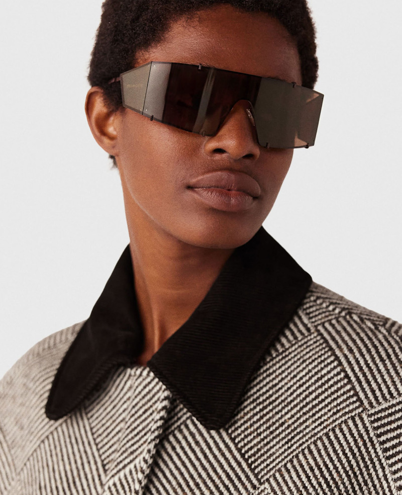 Stella McCartney Translucent Rectangle Sunglasses outlook