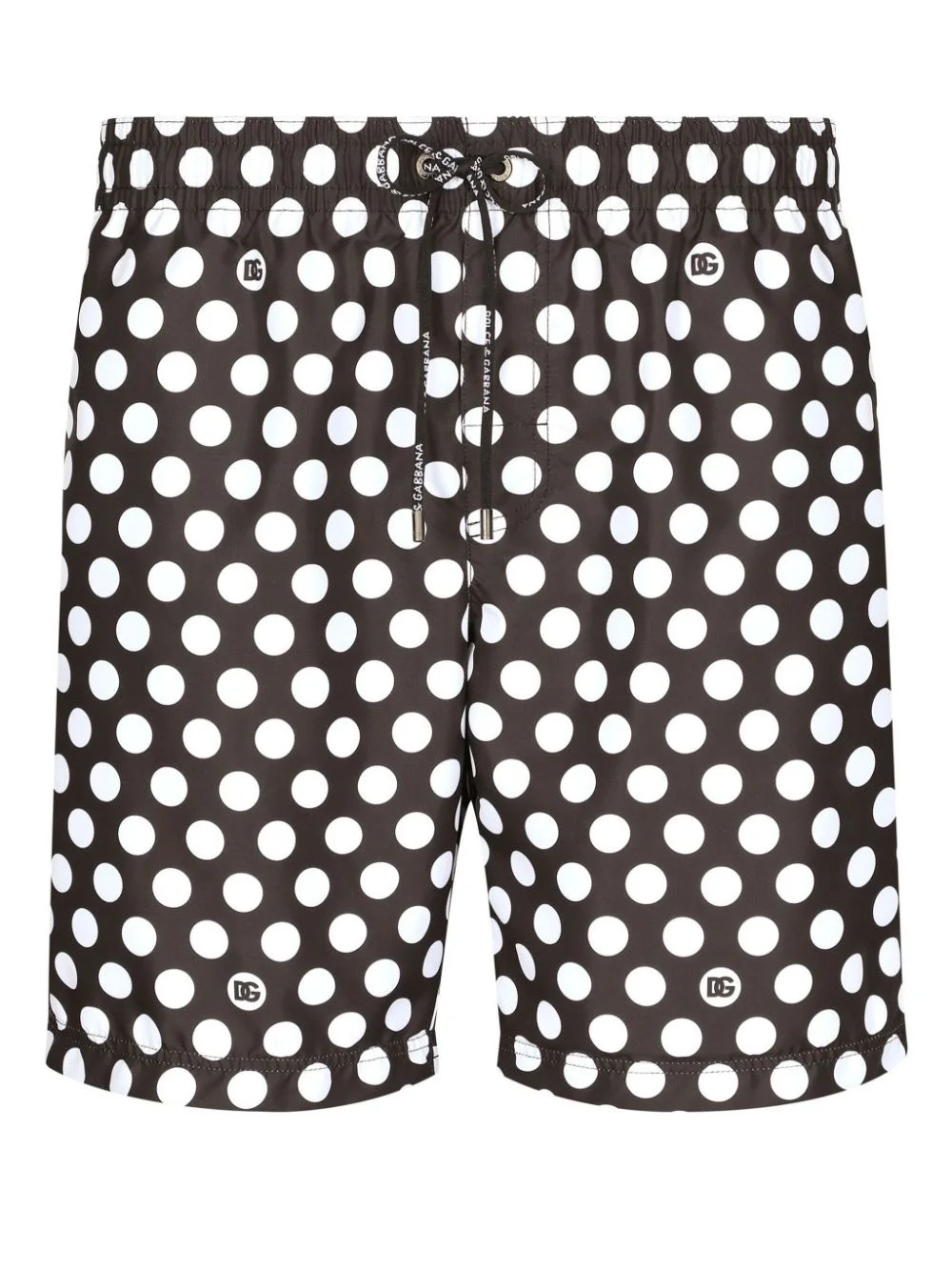 polka-dot swim shorts - 1