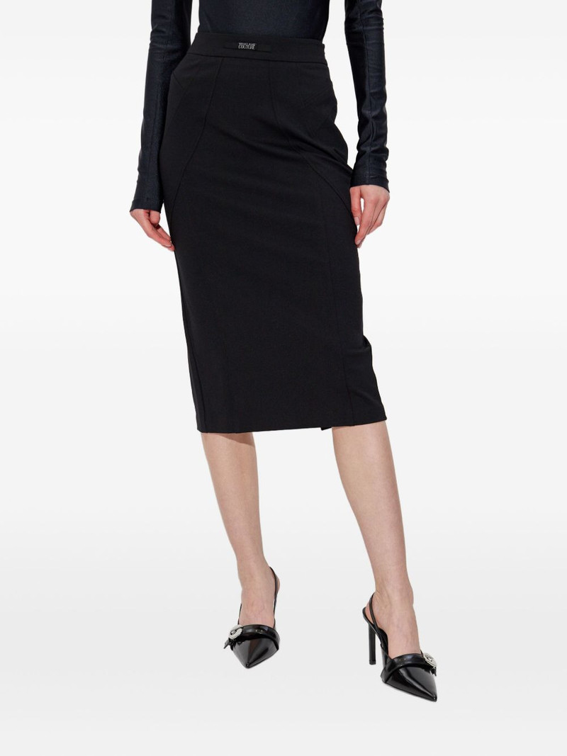 waistband-detail pencil skirt 3
