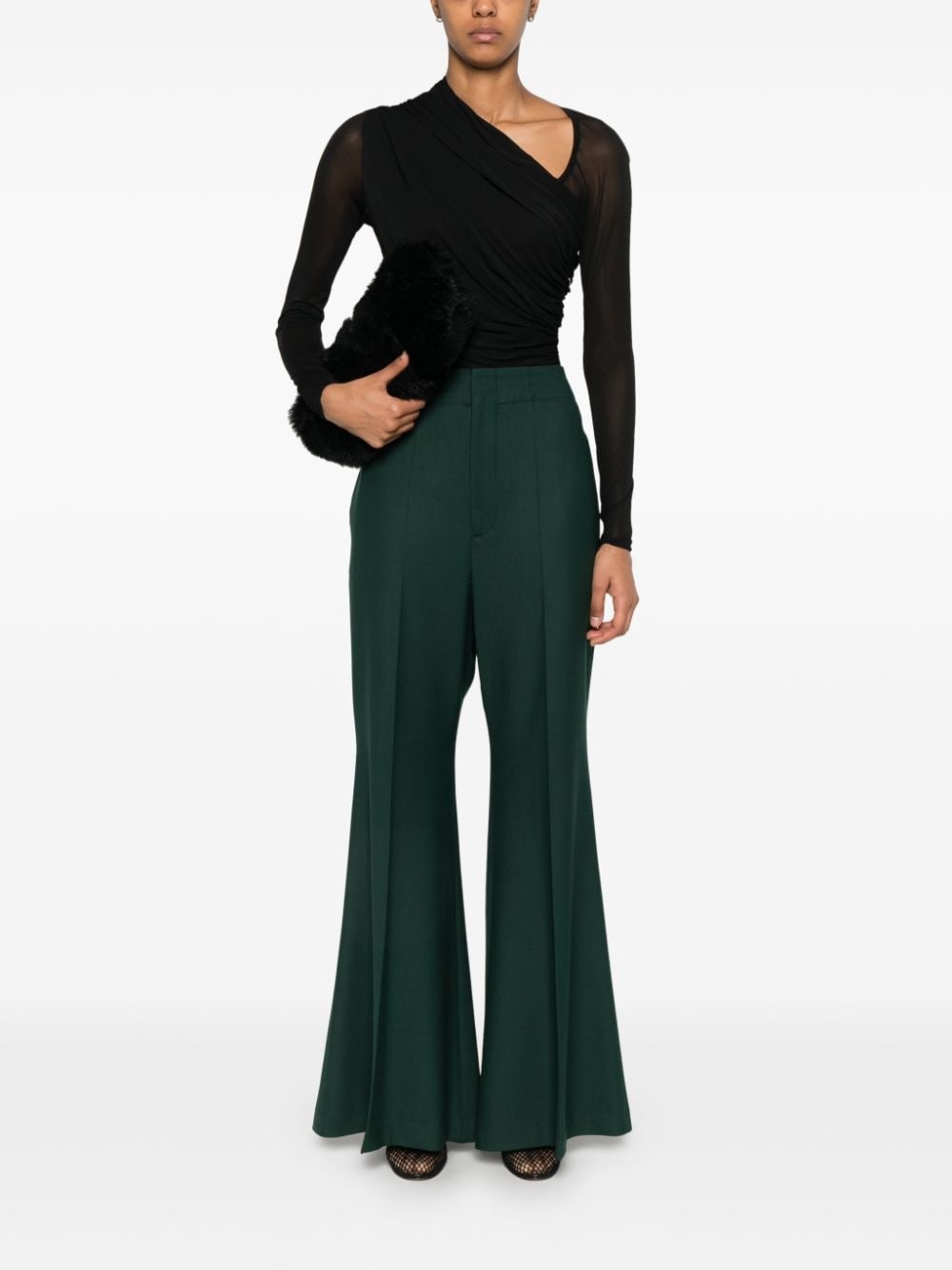 wide-leg trousers - 2