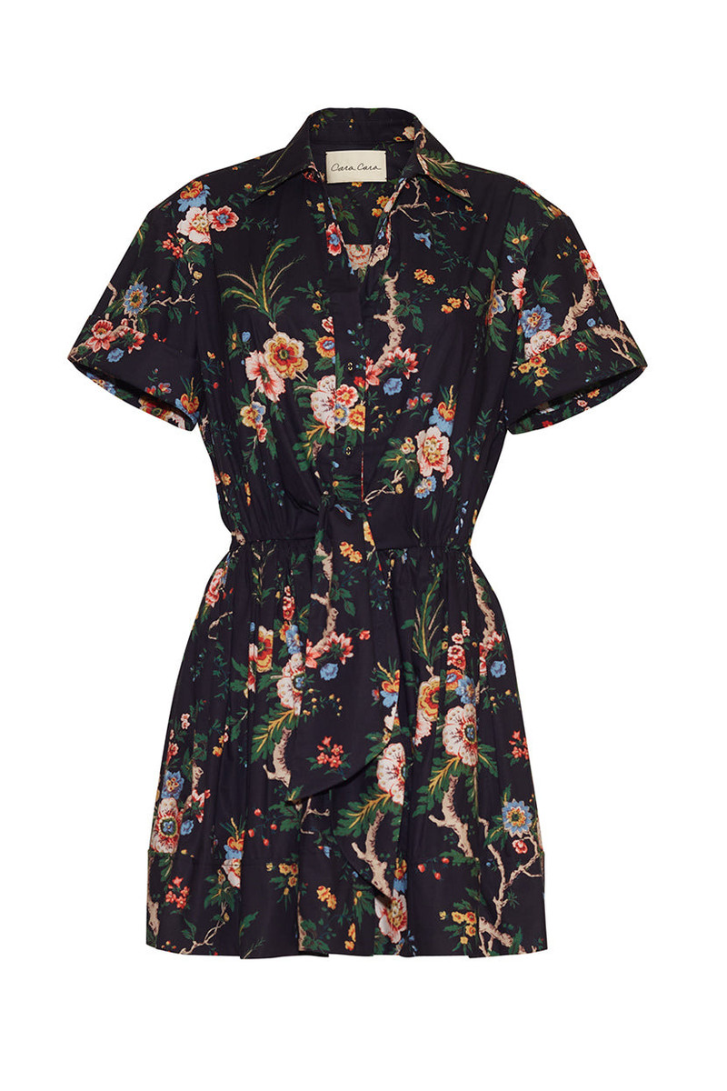 Asbury Mini Dress Sell-Out Mini Shirt Dress Featuring A Self-Tie Waist 1