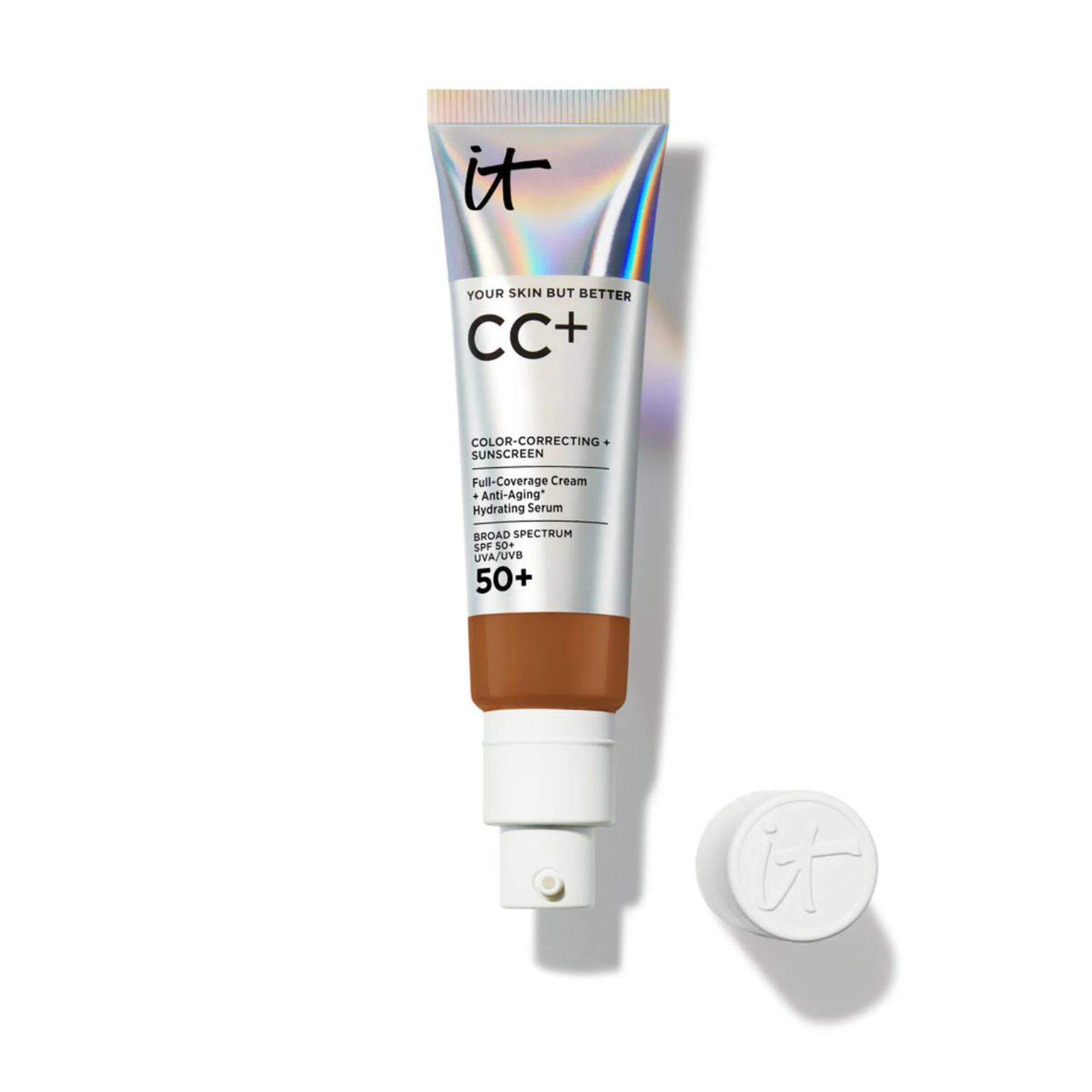 CC+ Cream Full-Coverage Foundation with SPF 50+ - 1