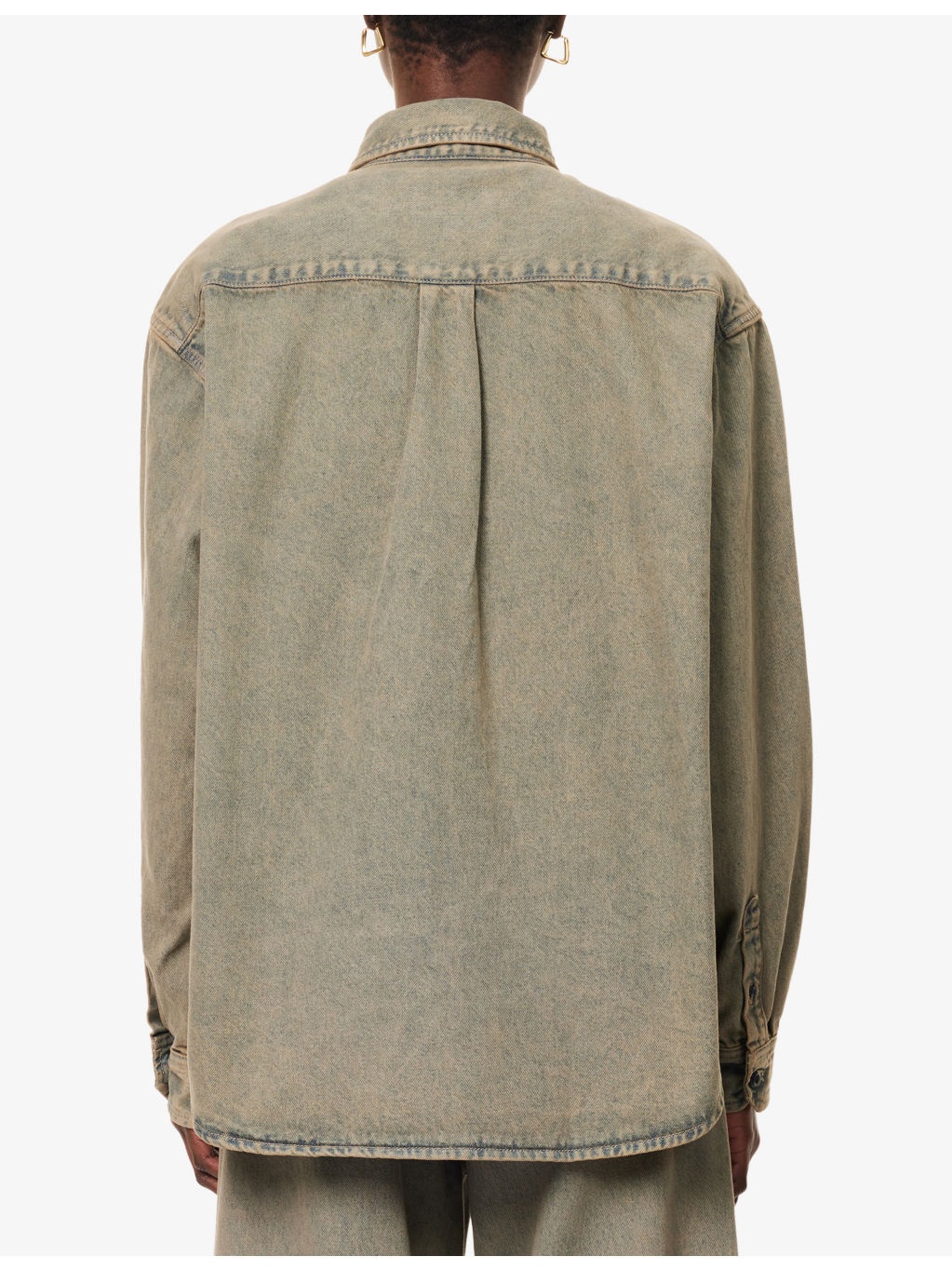 Tigan Relaxed-Fit Denim Shirt - 4