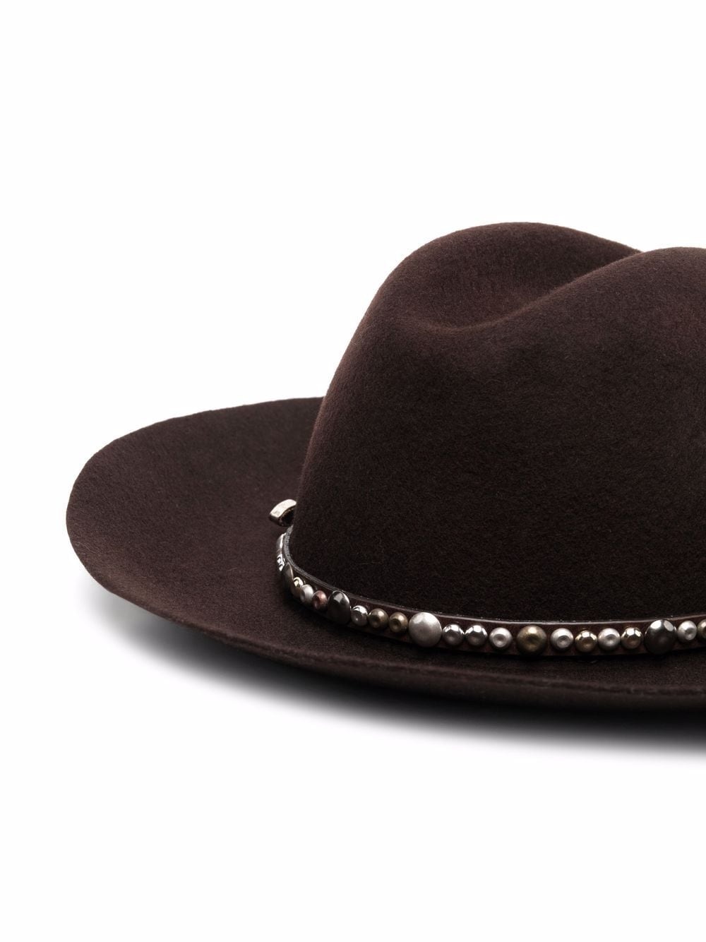 studded-strap hat - 2