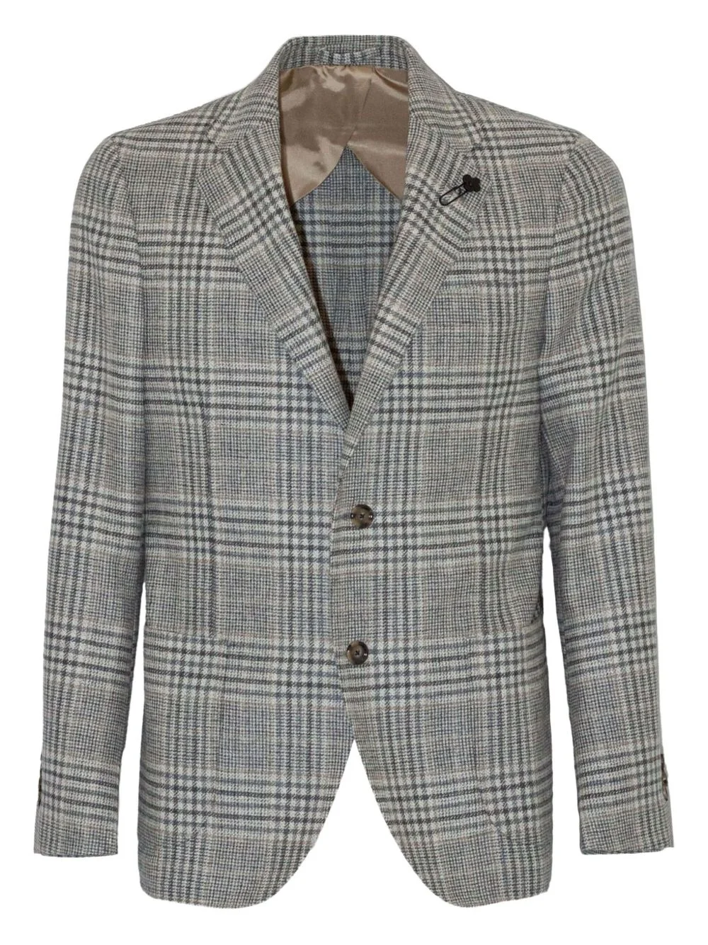 Prince-of-Wales-check blazer - 1