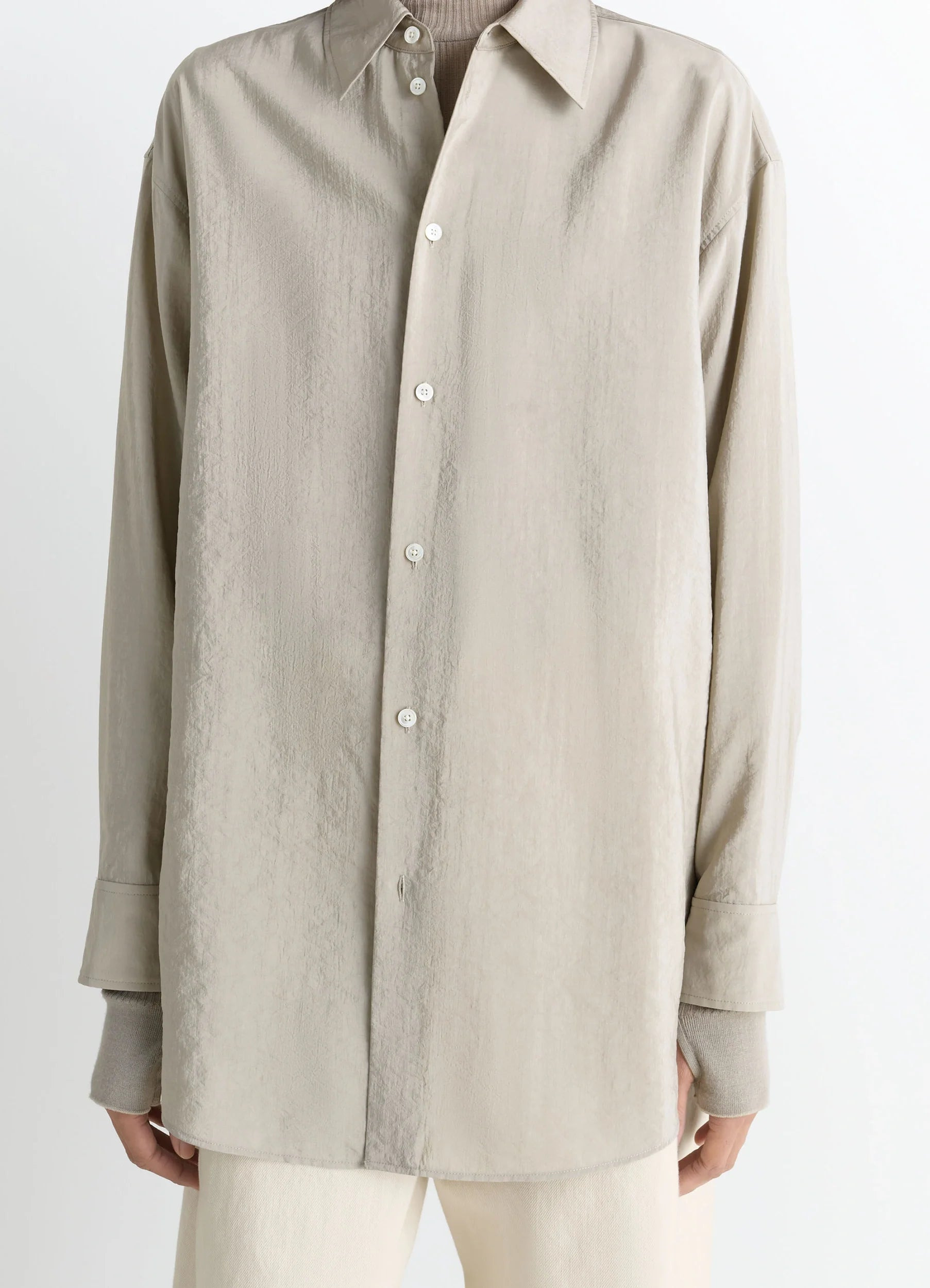 LONG SHIRT WITH TIE - 4