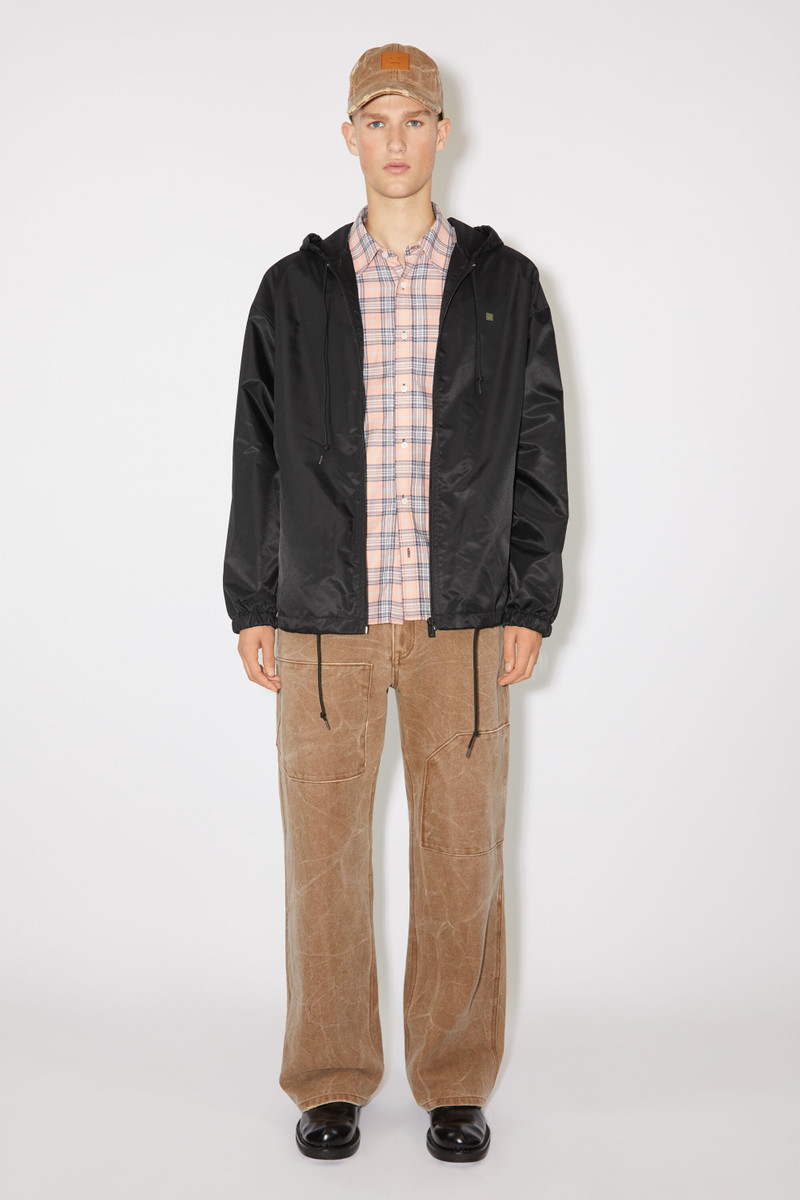 Acne Studios Hooded nylon jacket - Black outlook