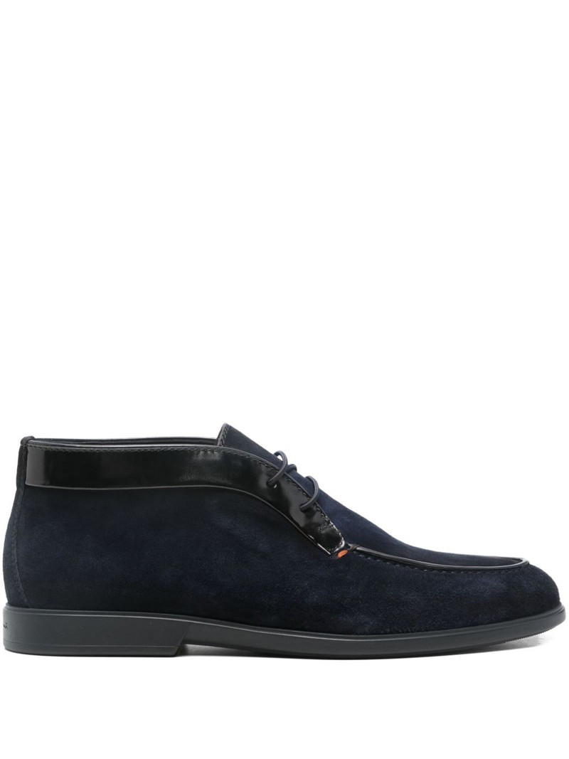 lace-up panelled boots 1