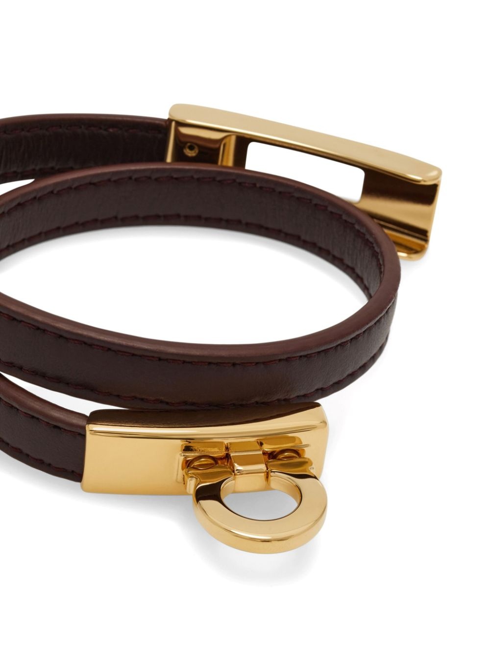 Gancini double twist bracelet - 2