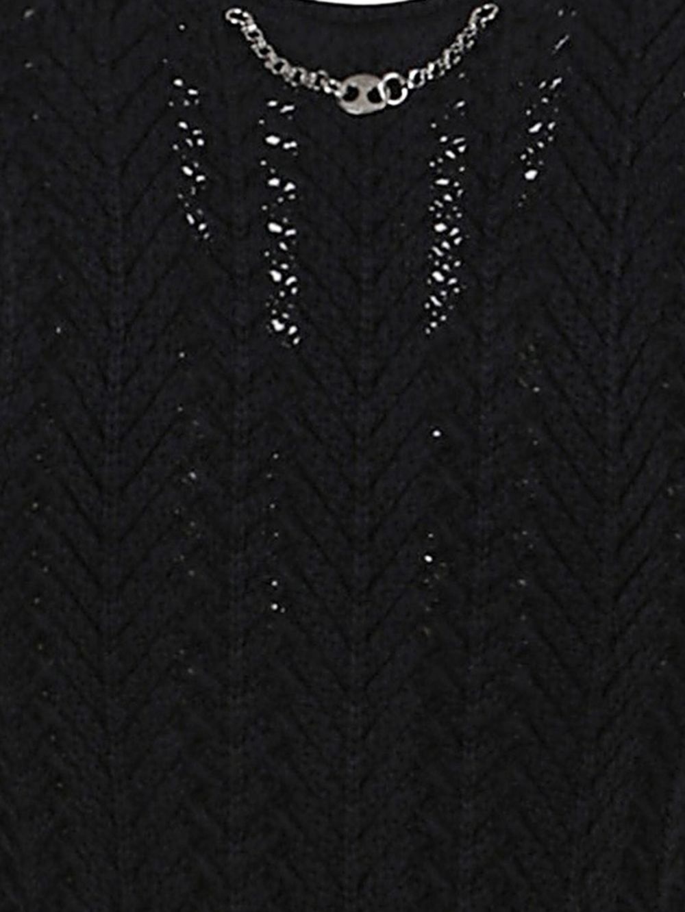 crochet-knit minidress - 2