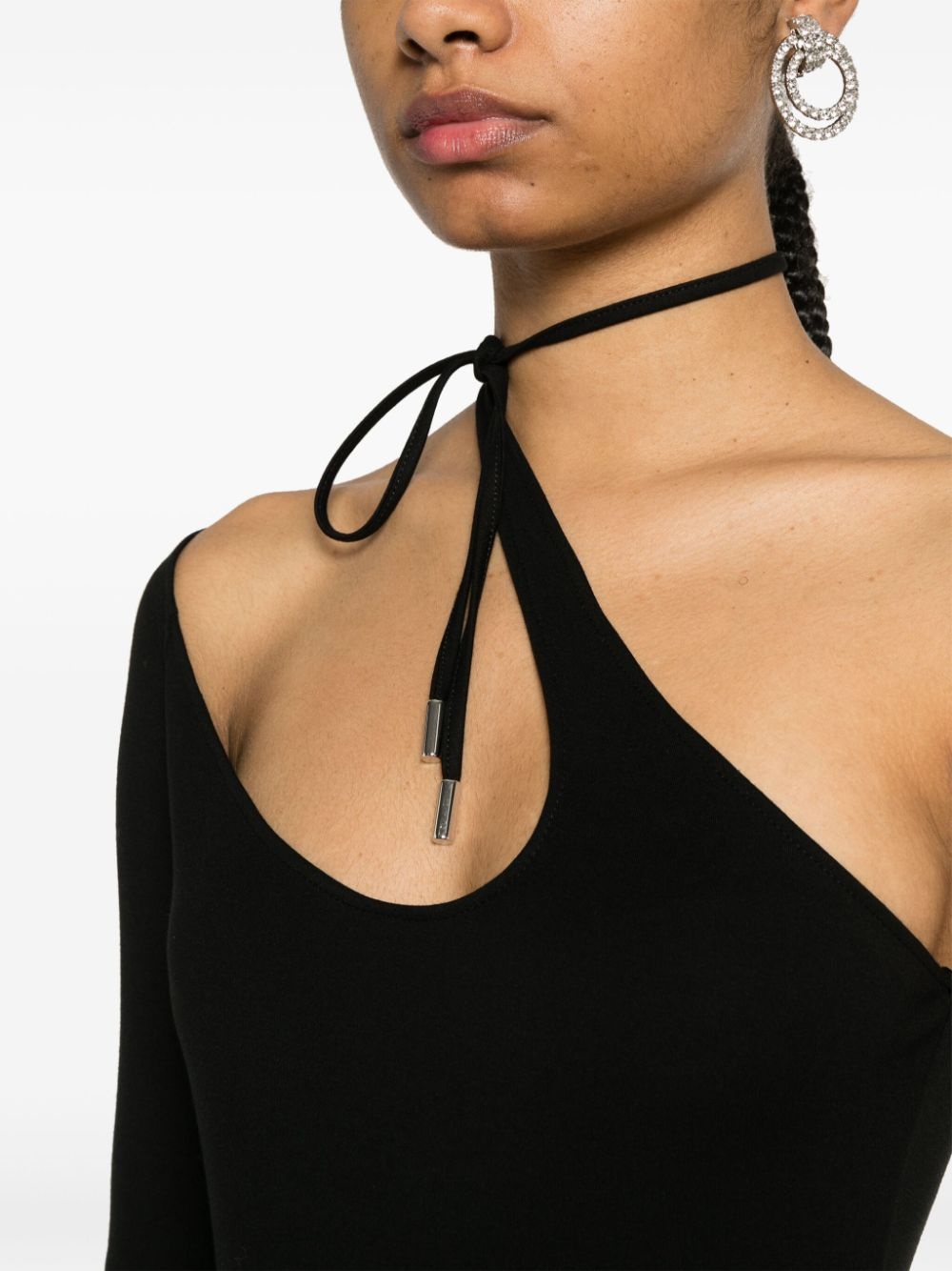 cut-out bodysuit - 5