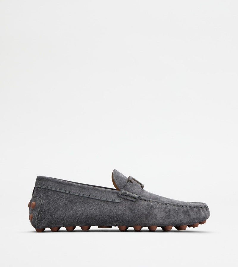T TIMELESS GOMMINO BUBBLE IN SUEDE - GREY - 1