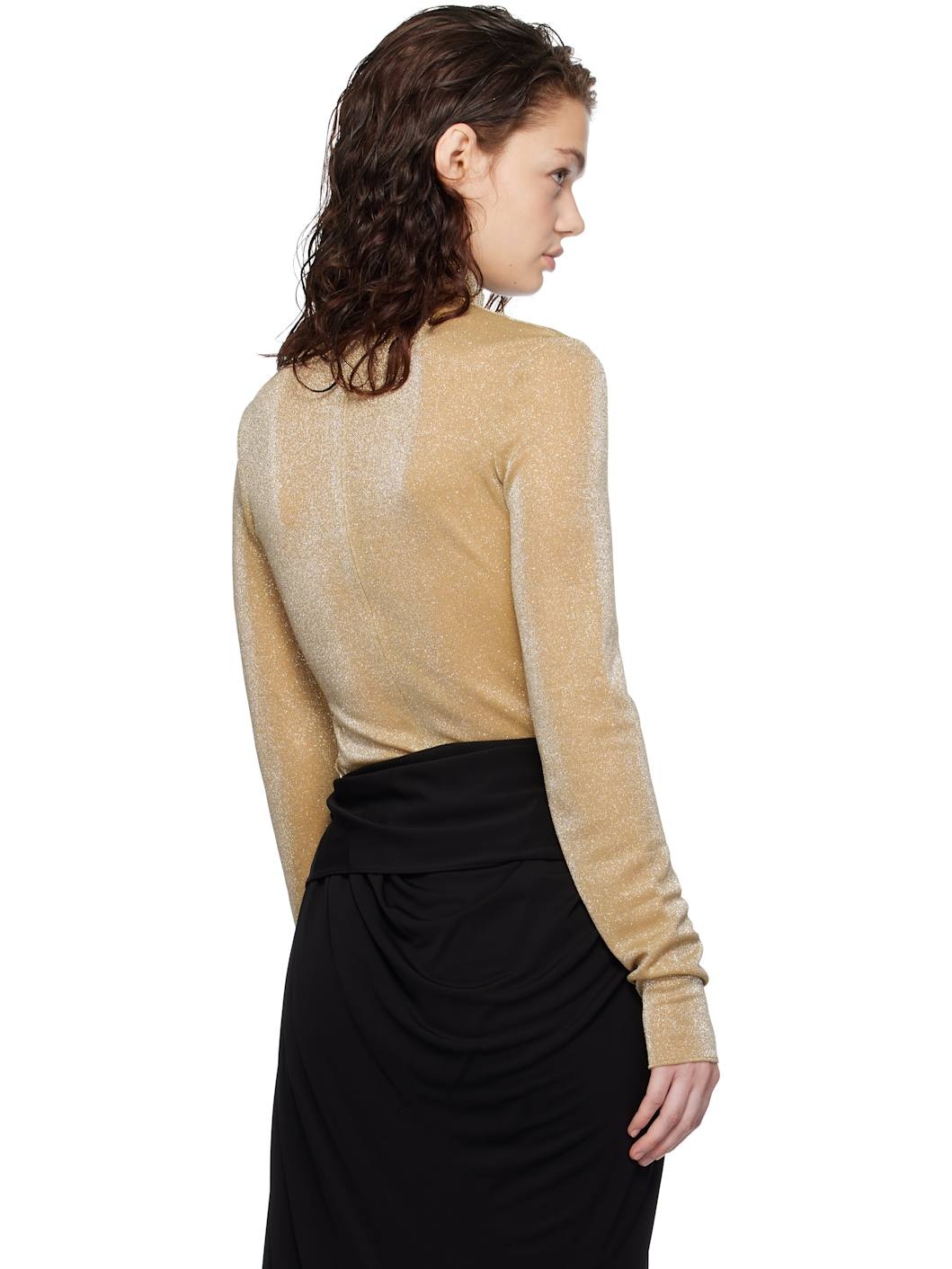 Gold Long Sleeve T-shirt - 3