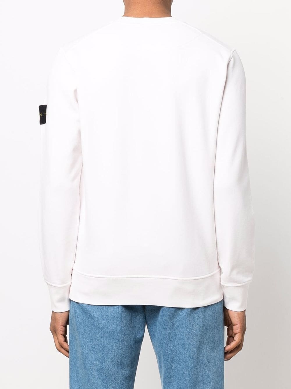 Compass badge crew-neck sweatshirt - 4