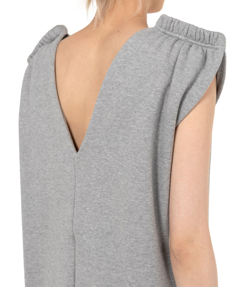 Reversed Sweat Pants Dress 17