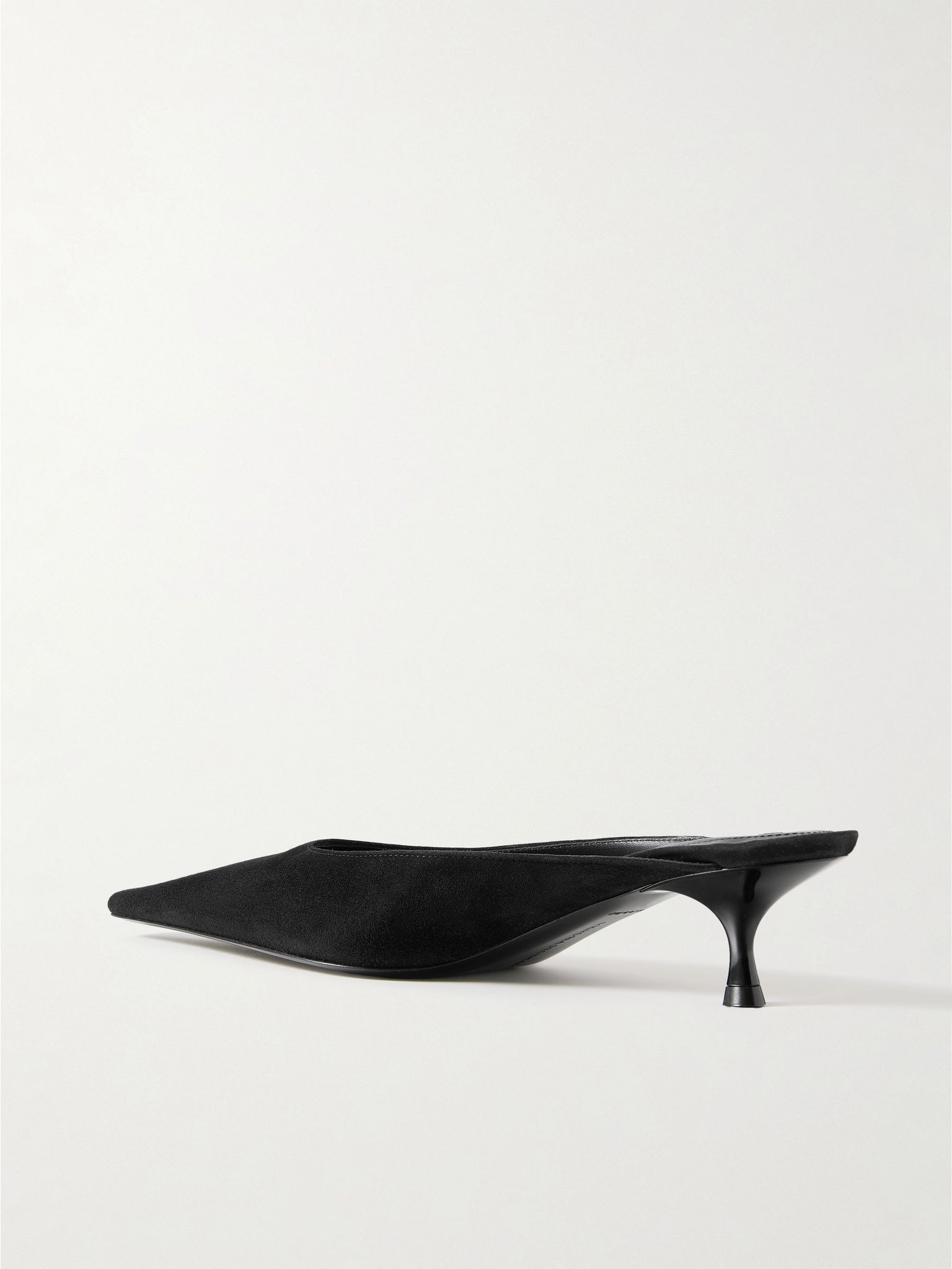 Sloan suede mules Black - 3