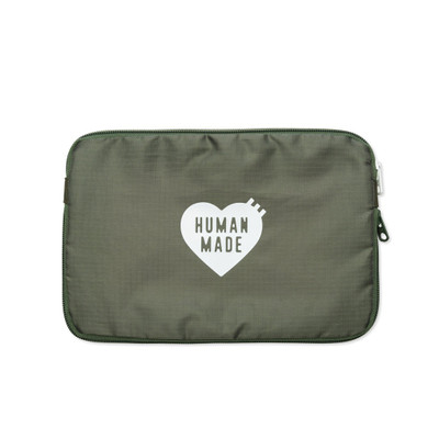 Human Made TRAVEL CASE MEDIUM - OLIVE DRAB outlook