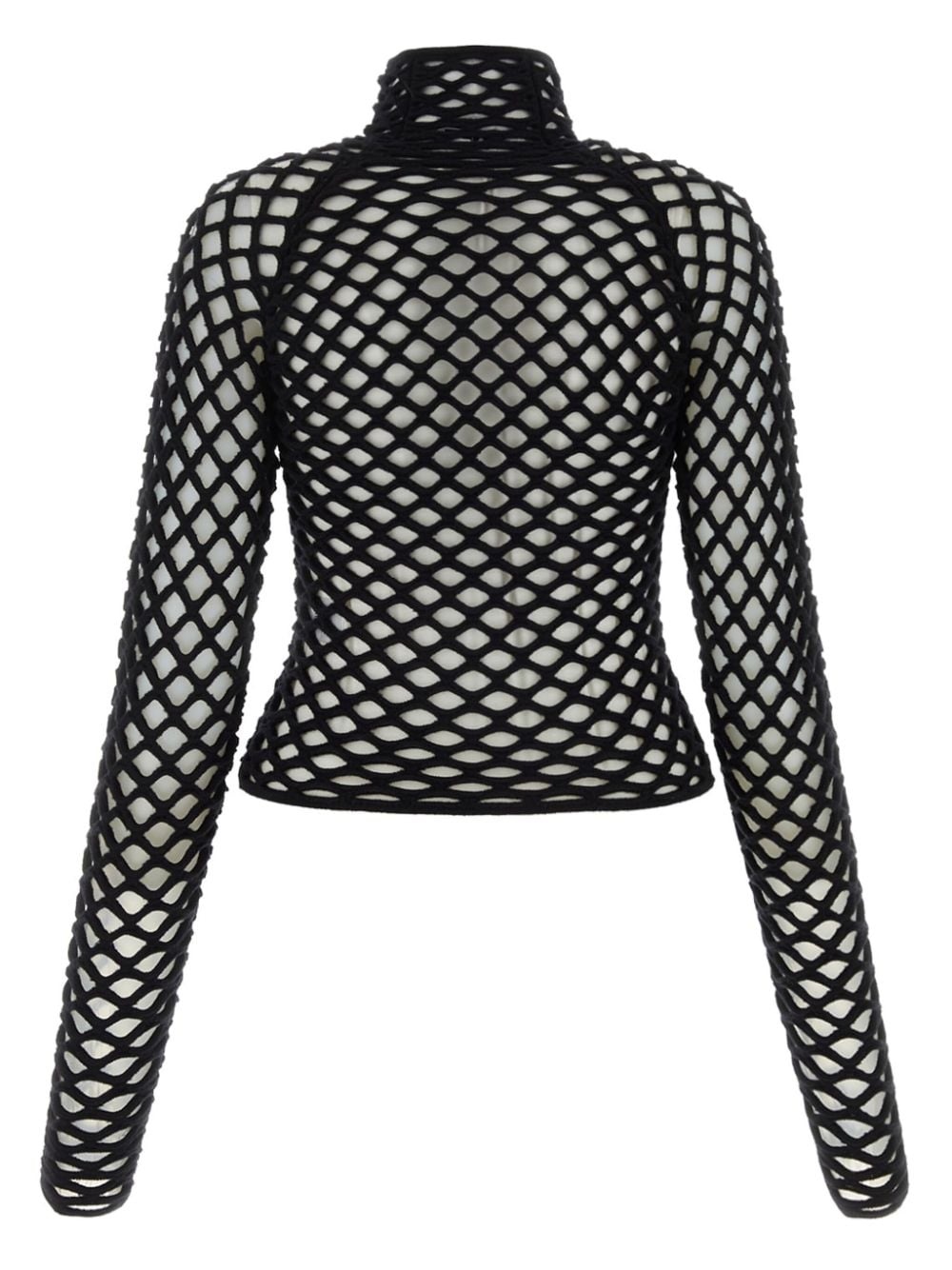 open-knit top - 2