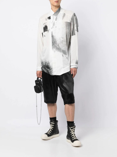 Julius graphic-print long-sleeve shirt outlook