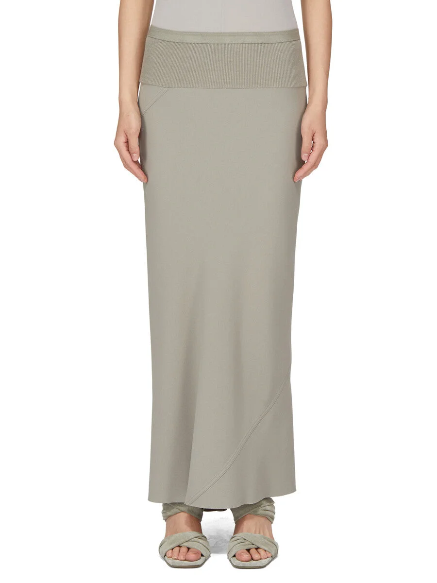 CALF BIAS SKIRT - 1