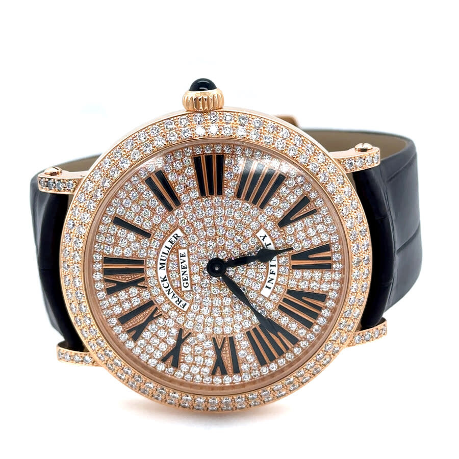 Pre-owned Franck Muller Infinity Quartz Diamond Men's Watch 8945 QZ R D CD - 5
