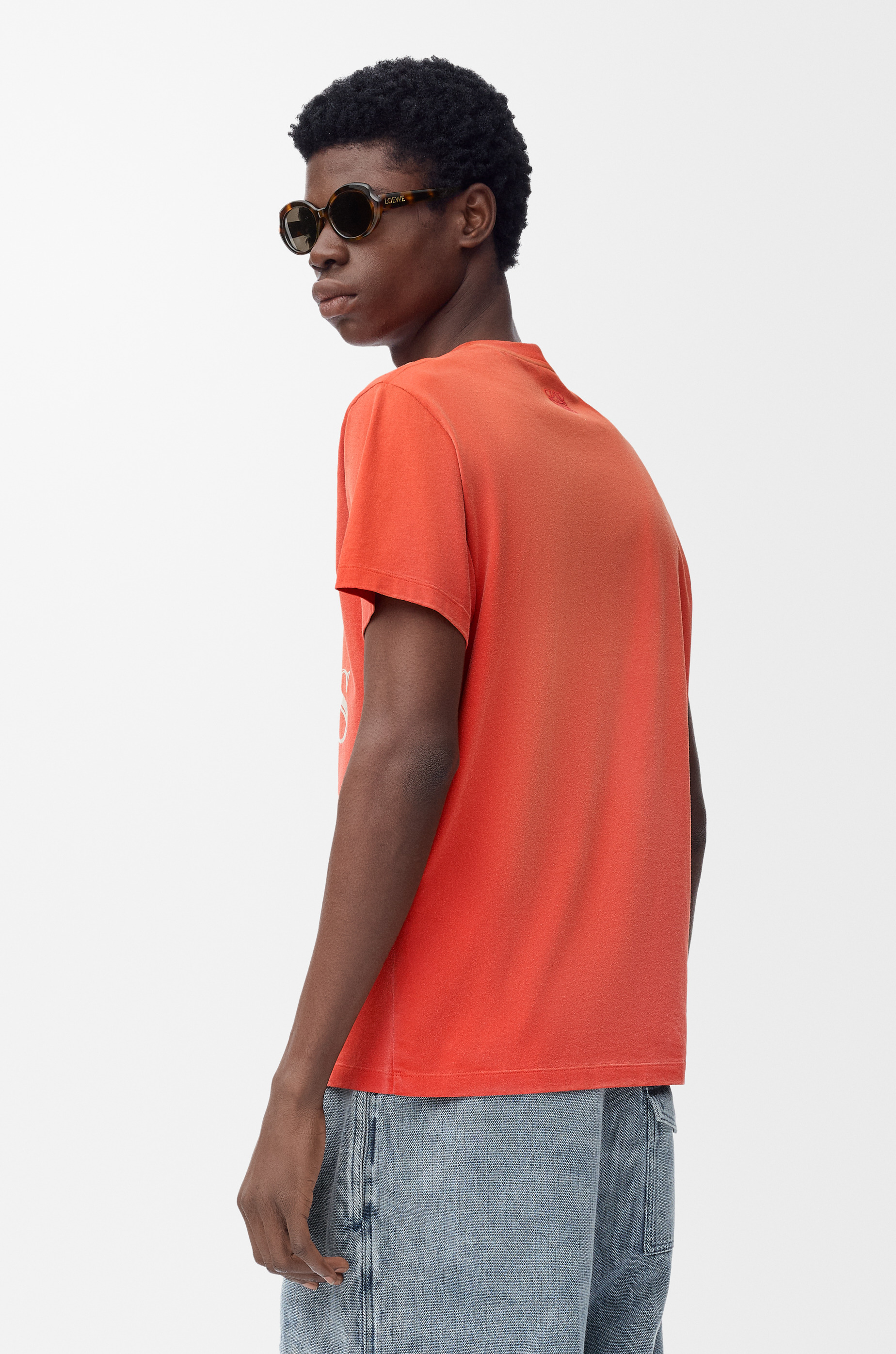 Regular fit T-shirt in cotton - 4